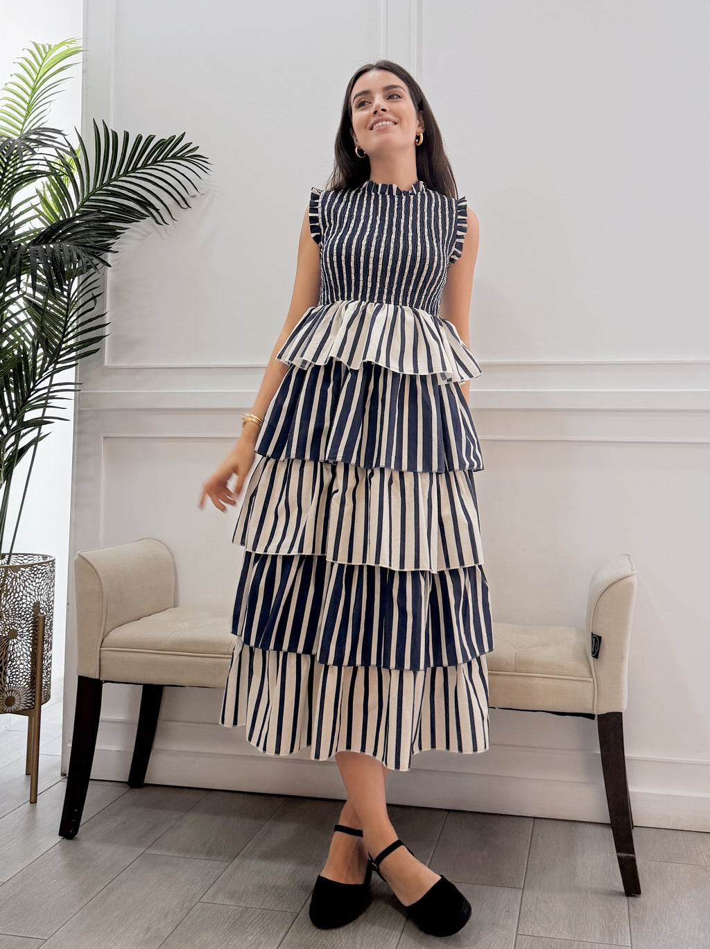Vestido Antonella Rallas Azul
