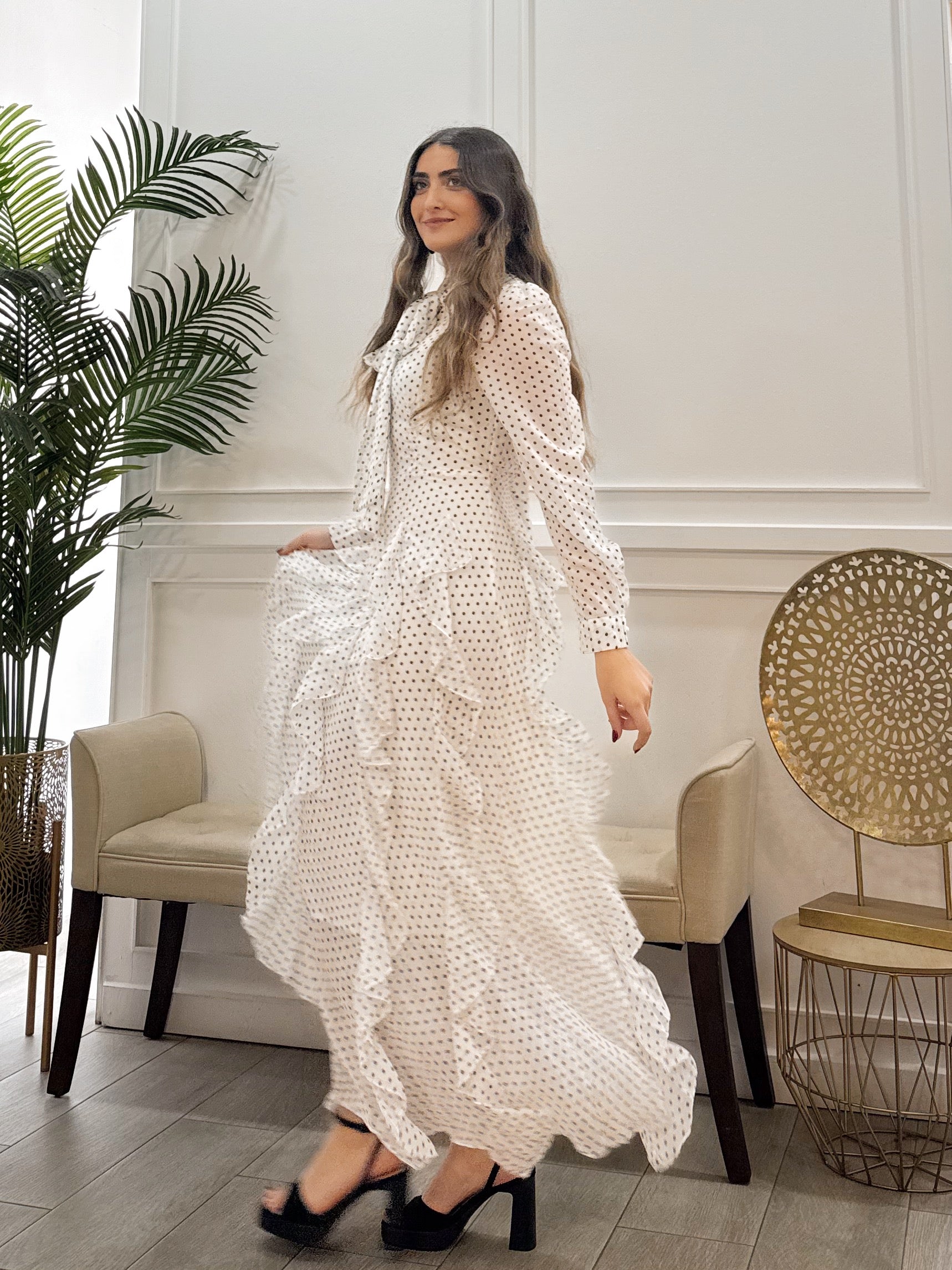 Vestido Rociana Blanco