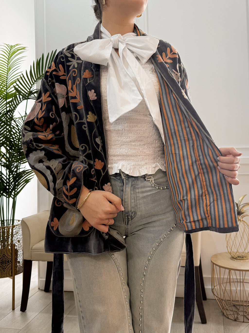 Chaqueta Valentina Azul