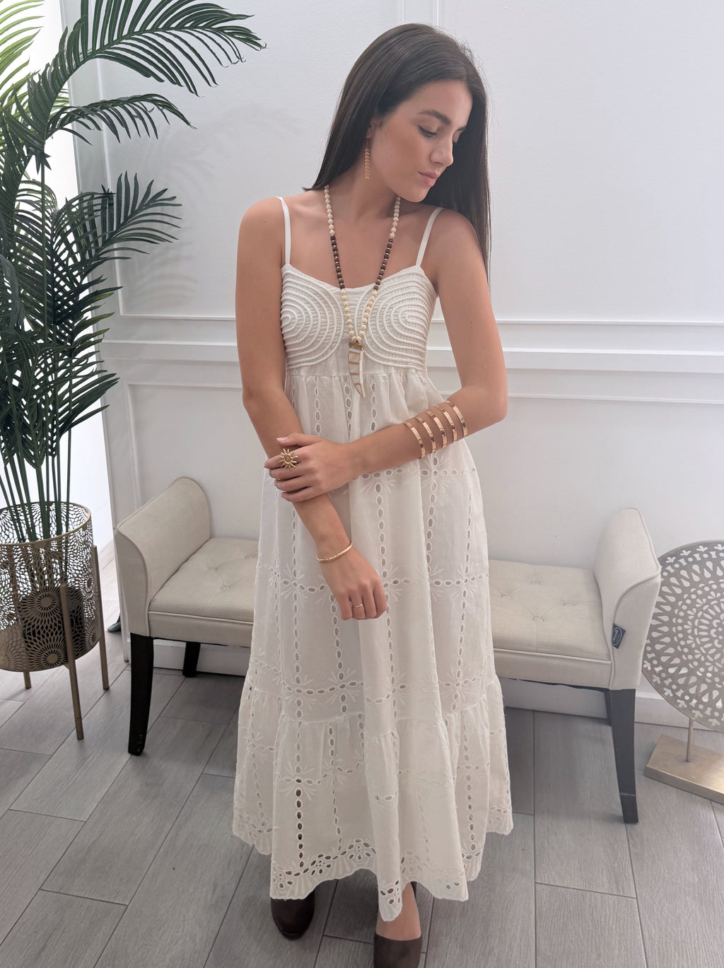 Collar Colmillo Marfil
