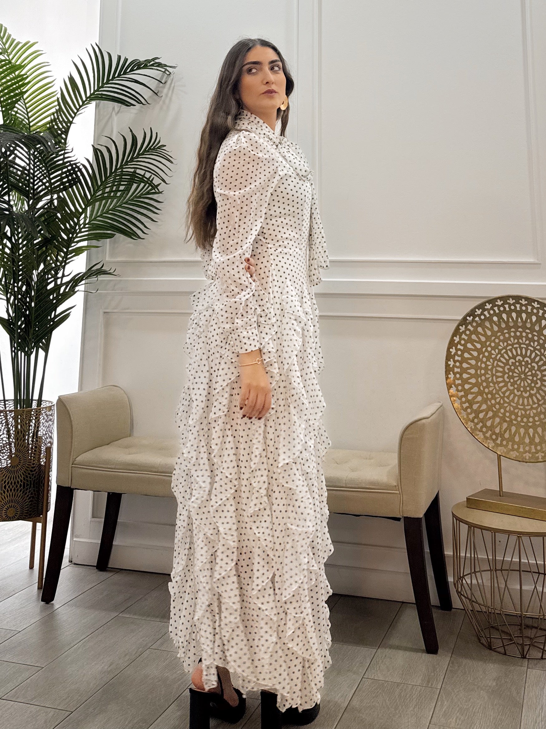 Vestido Rociana Blanco