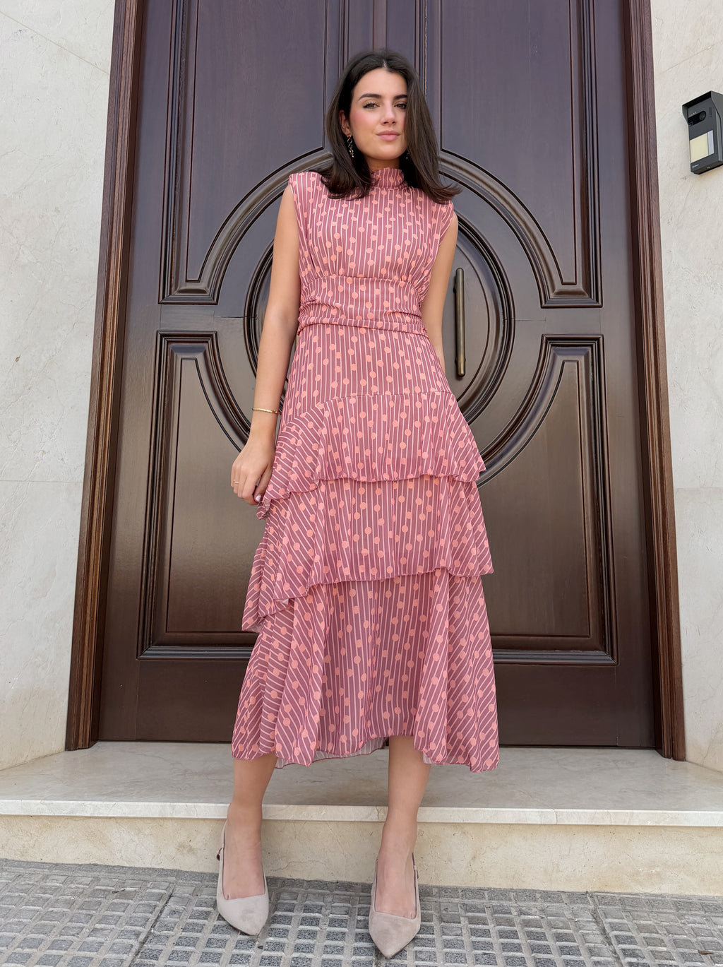 Vestido Atenea Rosa