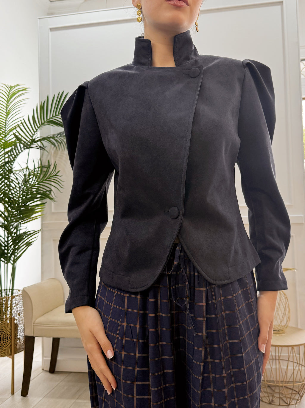 Chaqueta Berta Marino