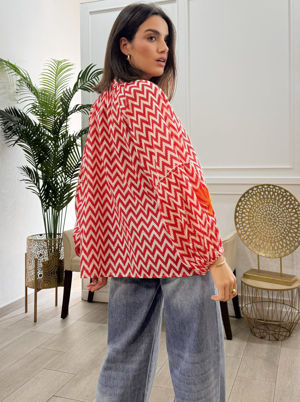 Camisa Beatriz Roja