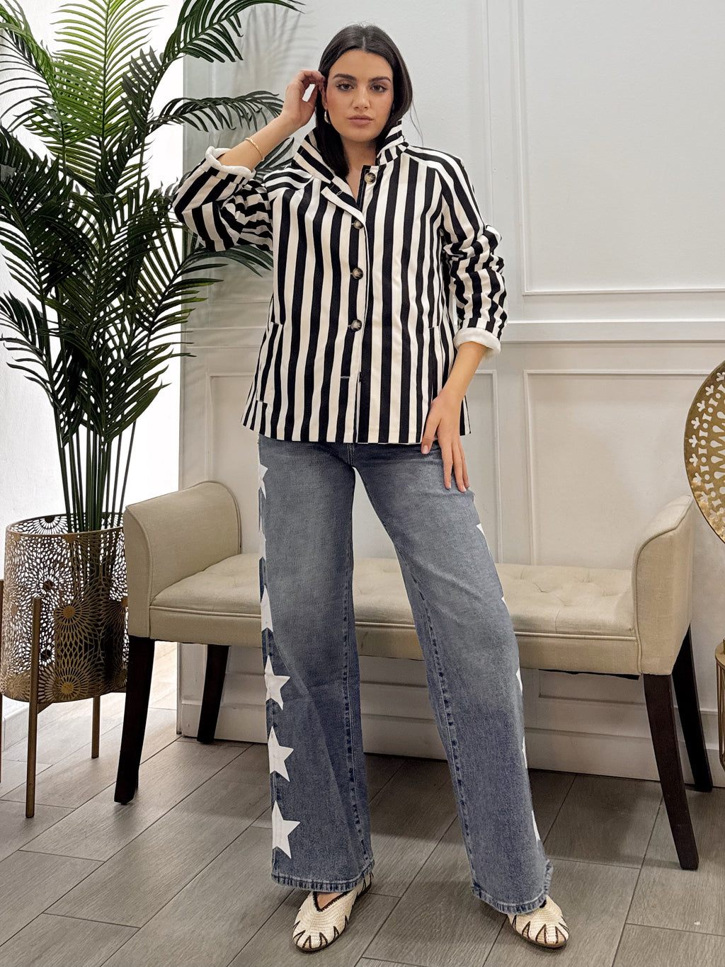 Jeans Star White