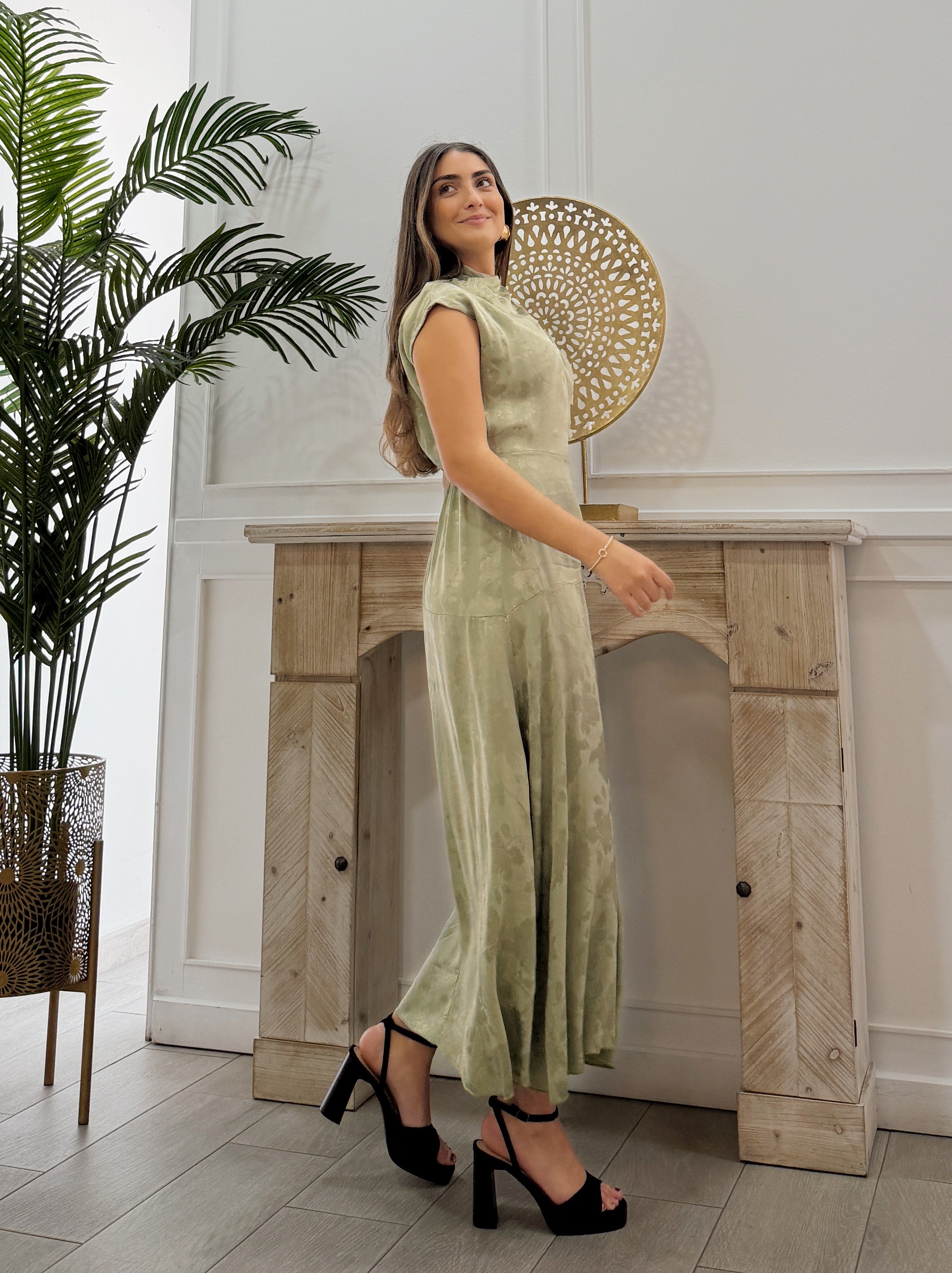 Vestido Carmela Verde