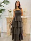 Vestido Aitana Marrón