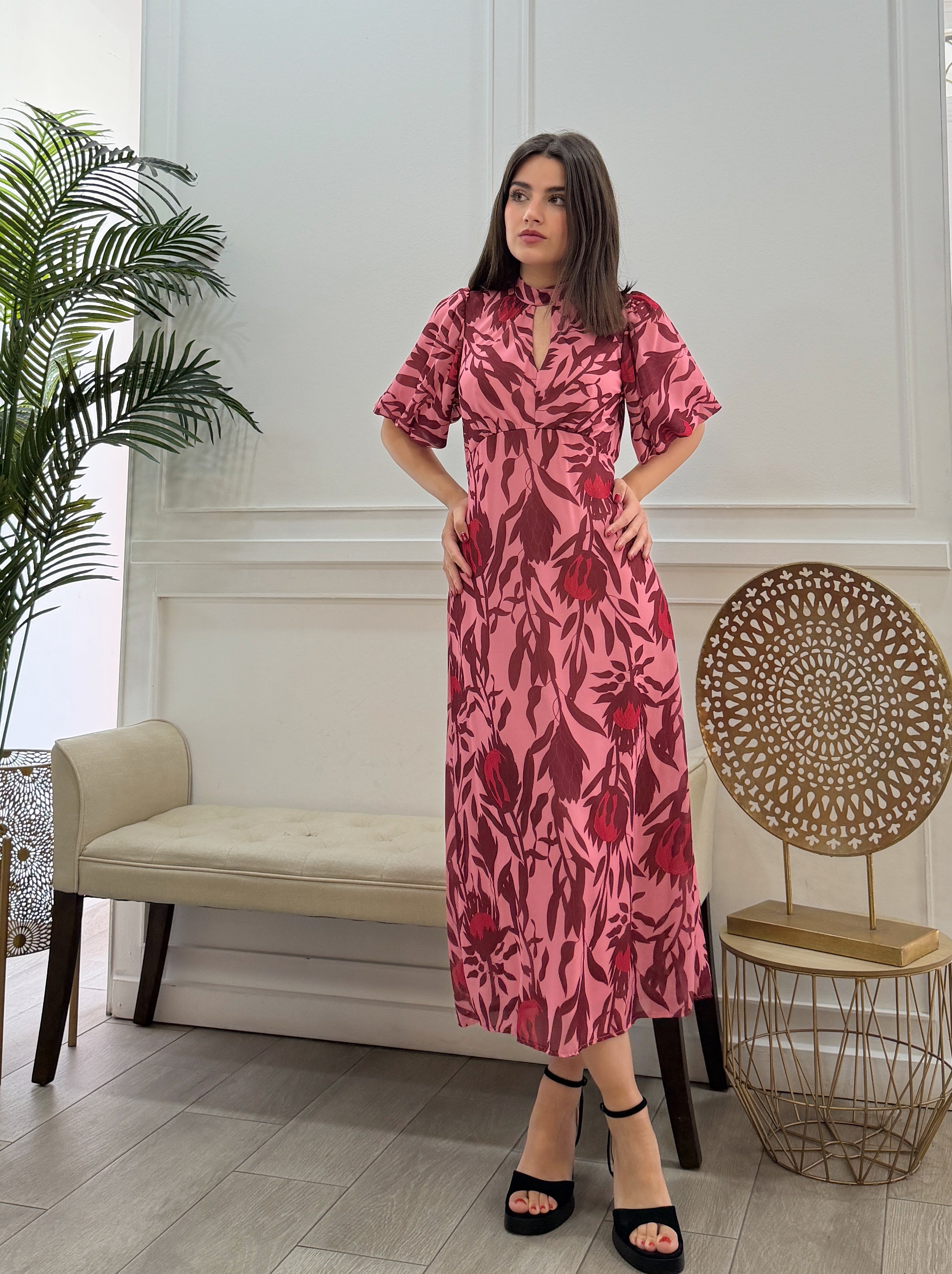 Vestido Susanna Rosa