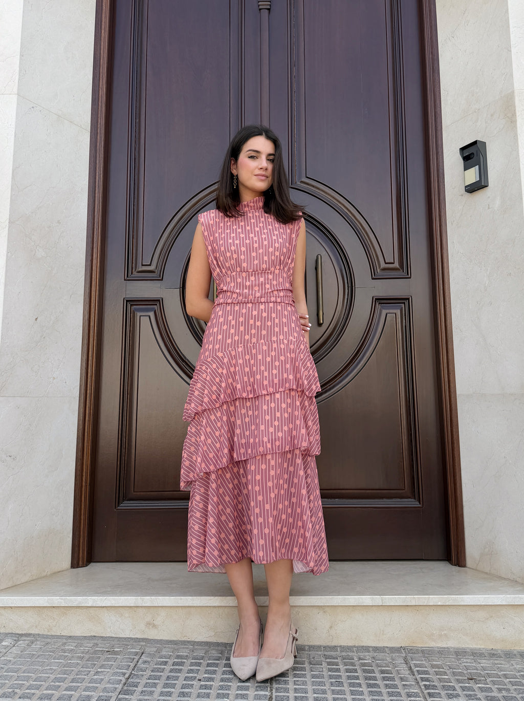 Vestido Atenea Rosa