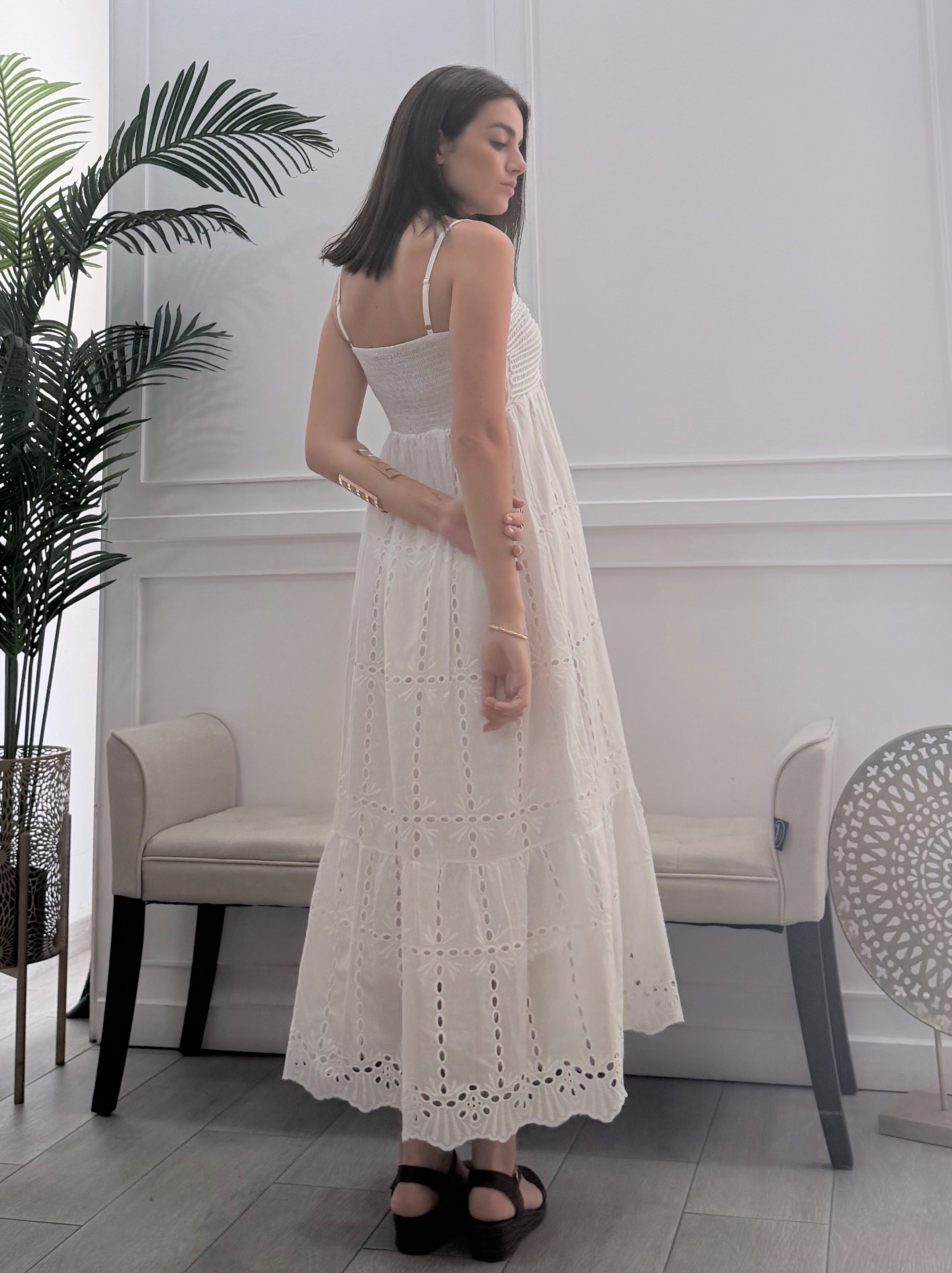 Vestido Paula Blanco