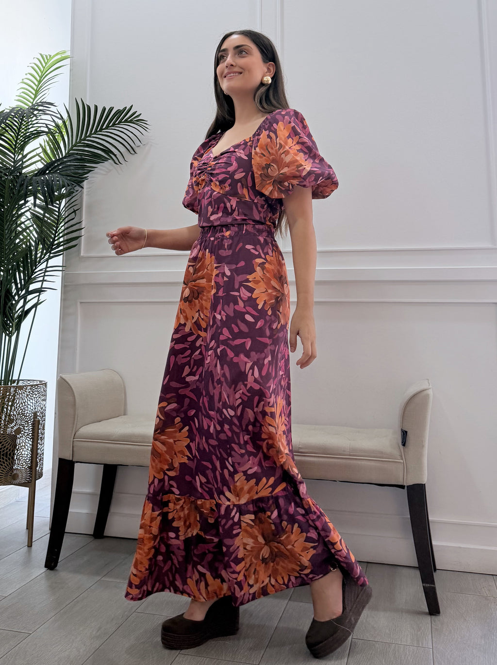 Conjunto Alba Estampado Buganvilla