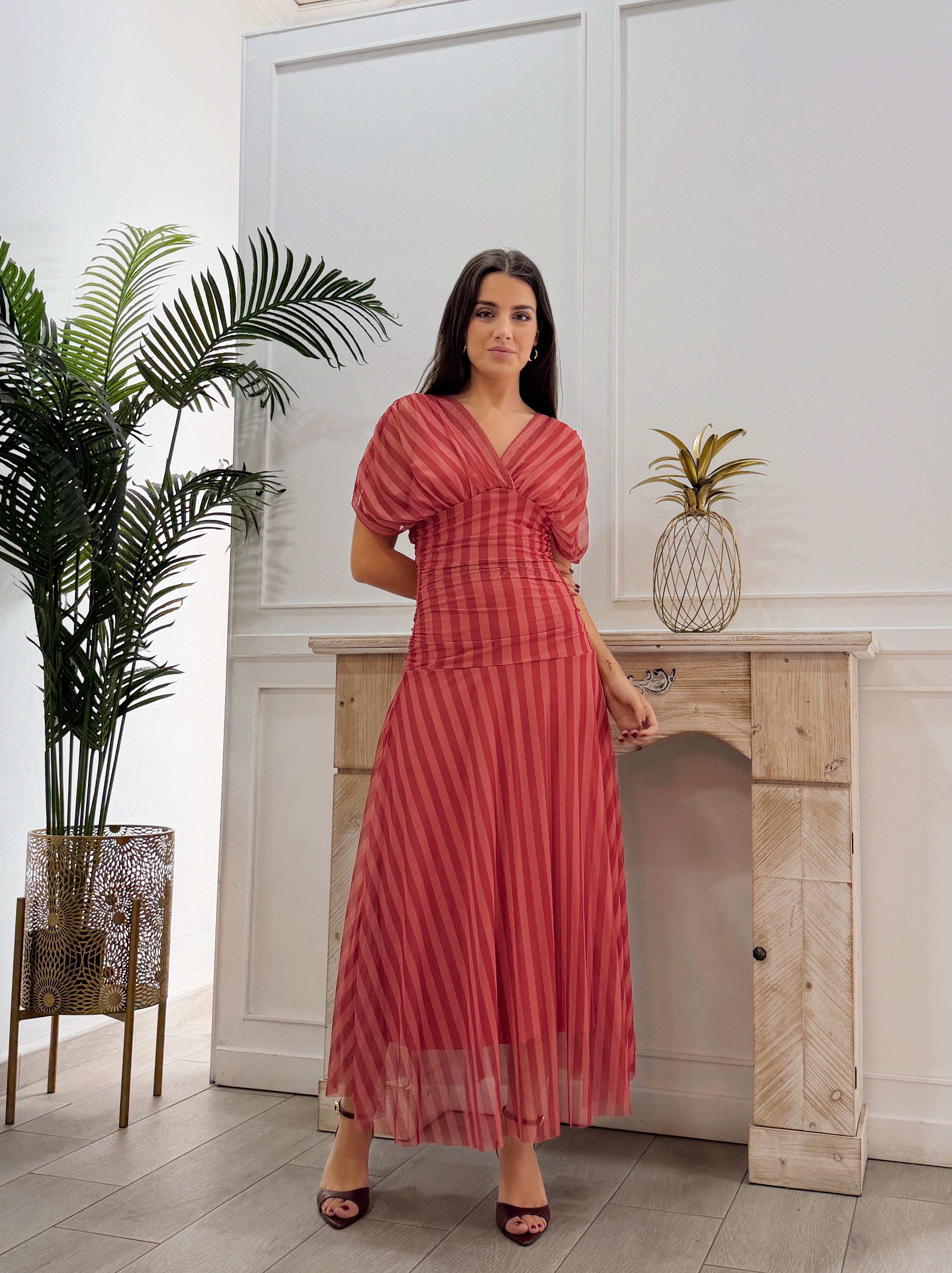 Vestido Noemí Rallas Rosado