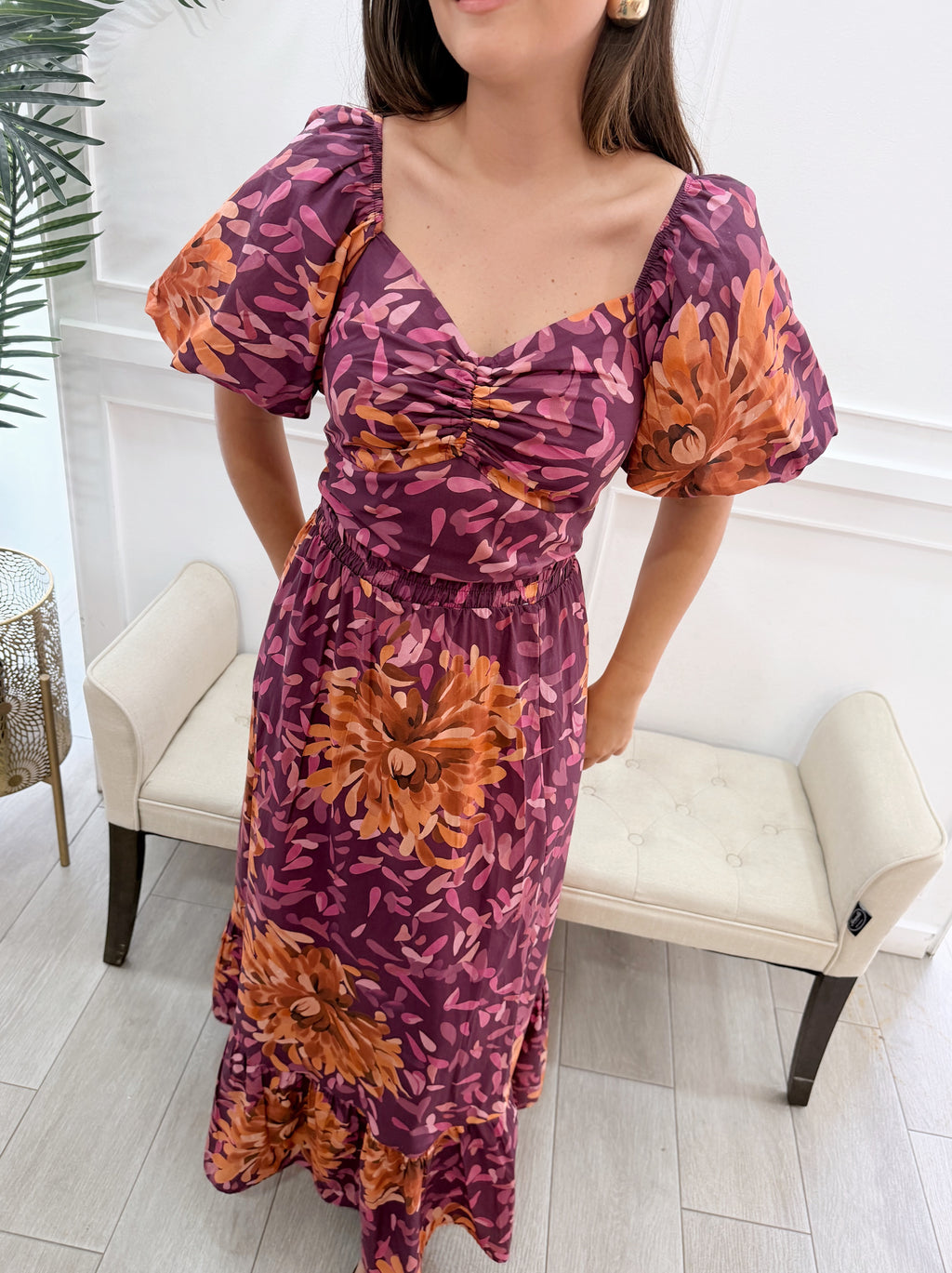 Conjunto Alba Estampado Buganvilla