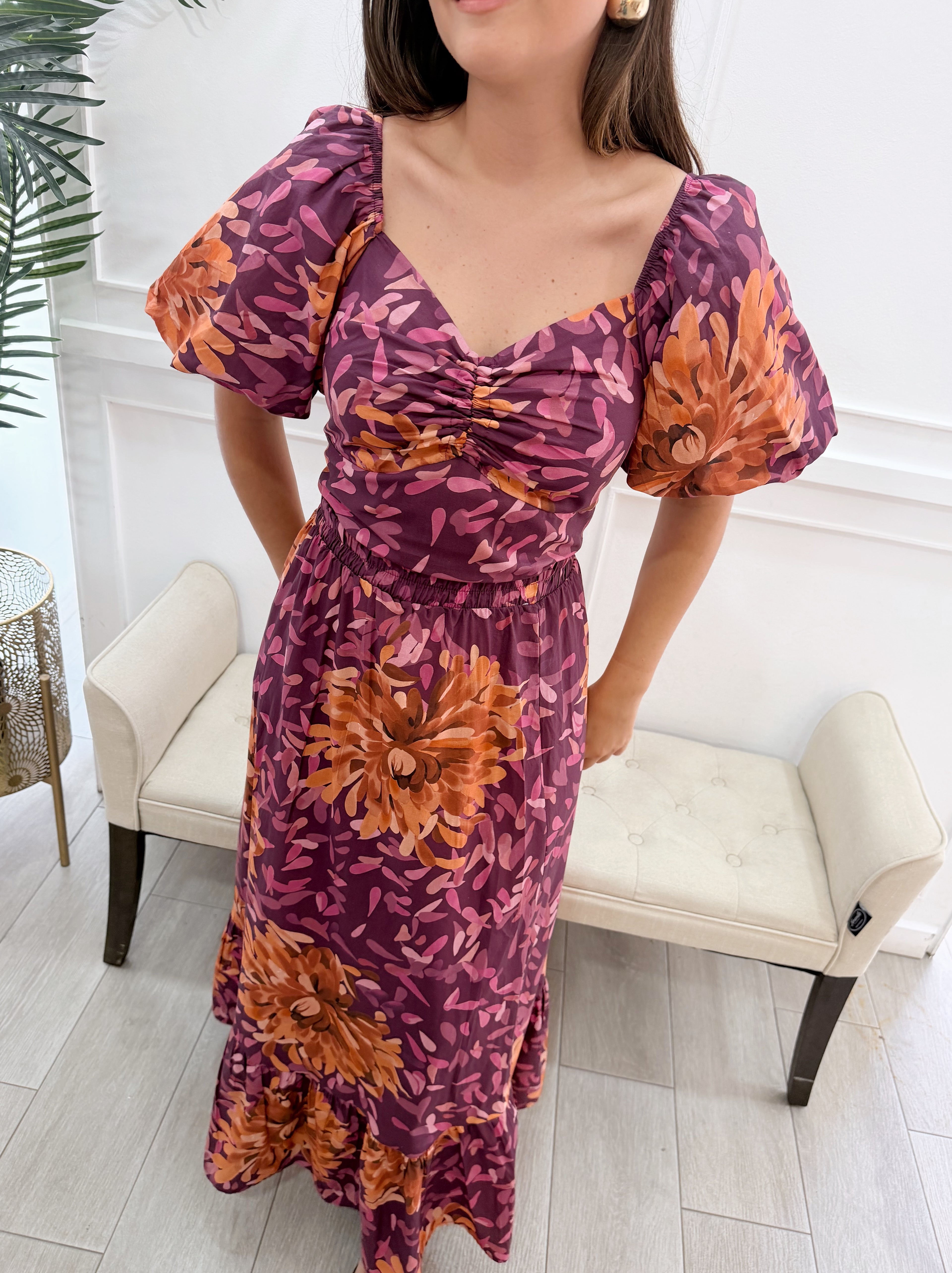 Conjunto Alba Estampado Buganvilla
