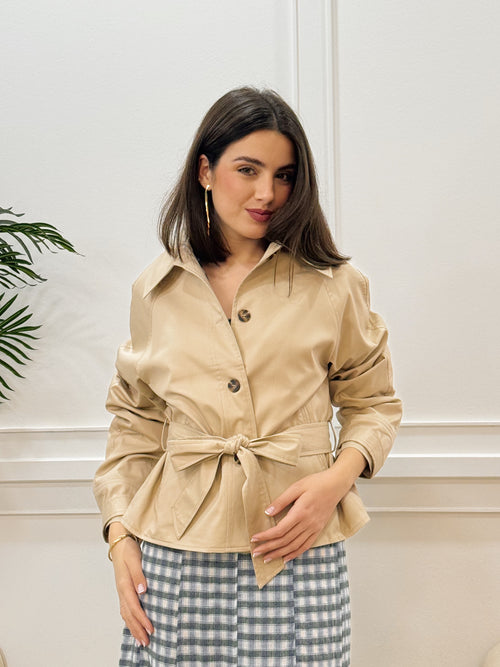 Chaqueta Antonella Beige