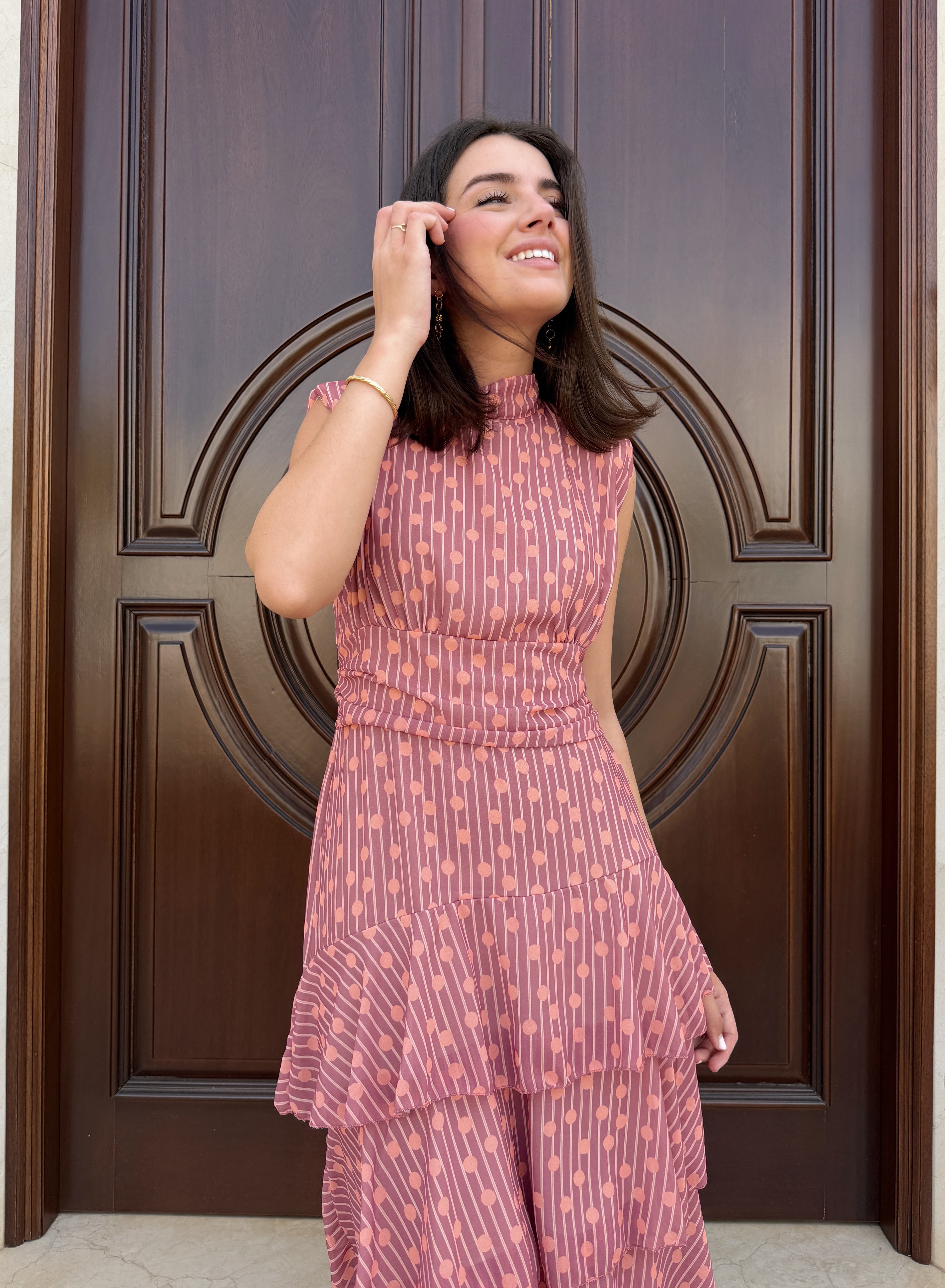Vestido Atenea Rosa