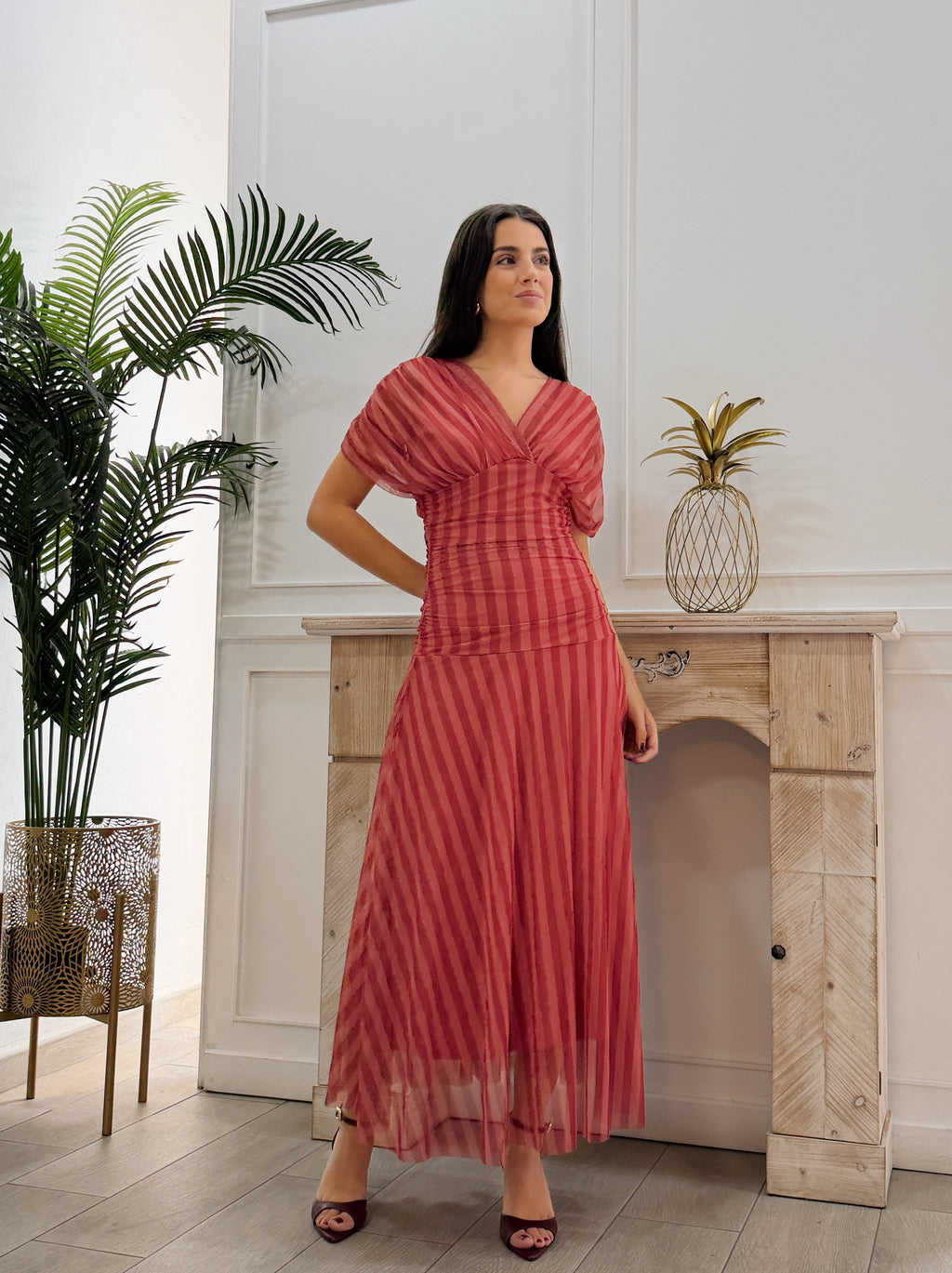 Vestido Noemí Rallas Rosado