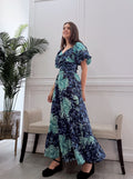 Conjunto Alba Estampado Azul