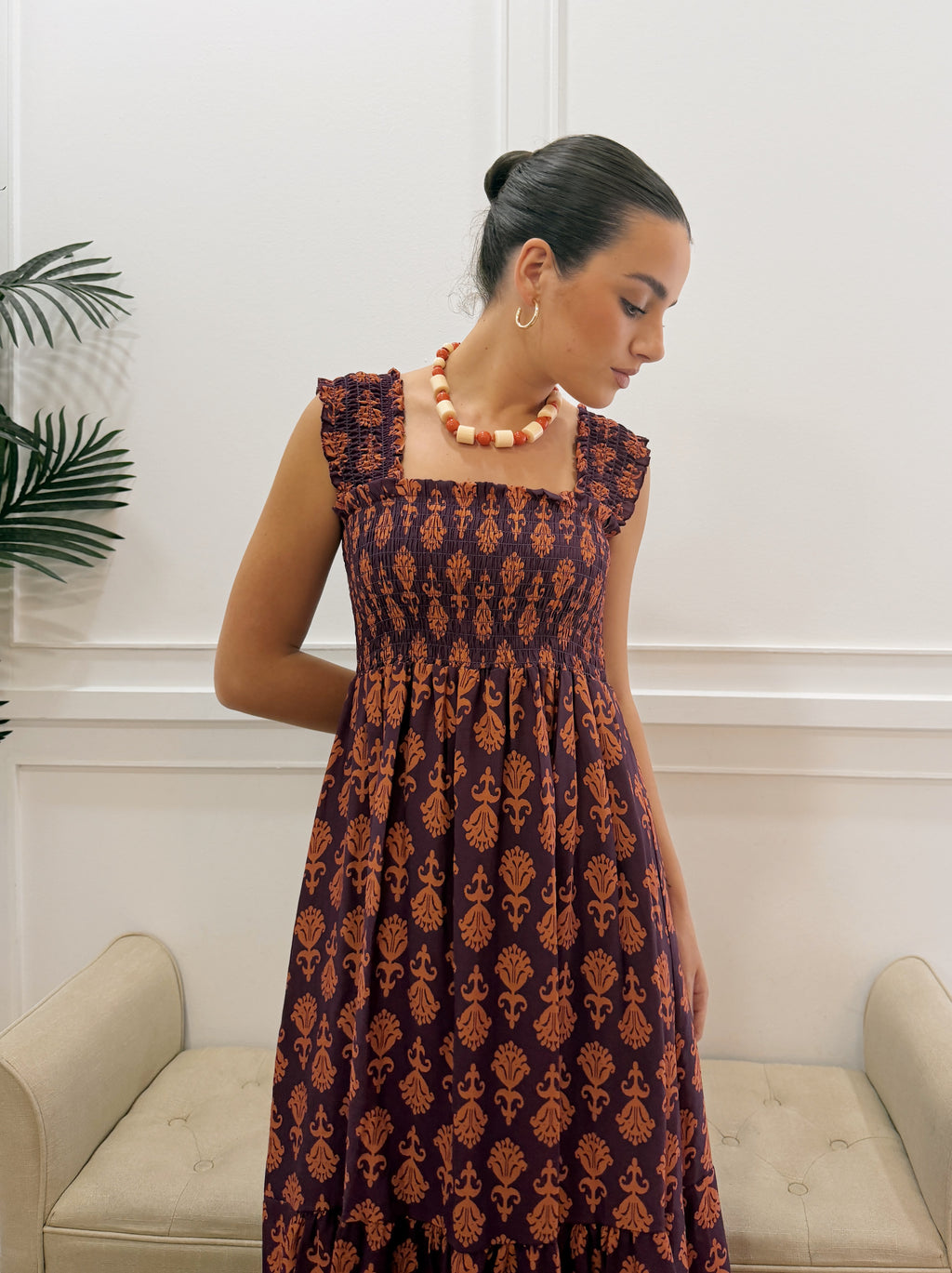 Vestido Lola Burdeos