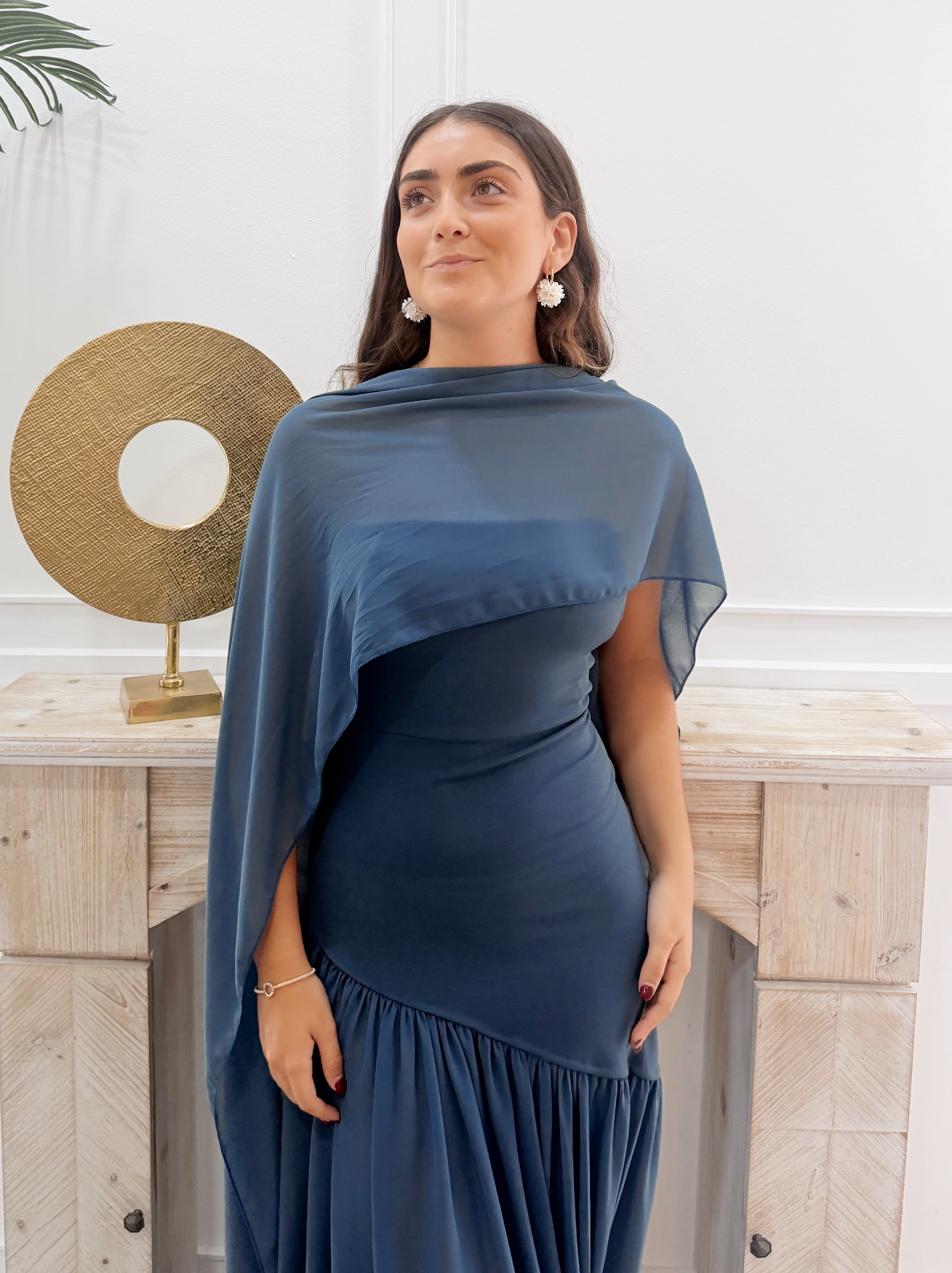 Vestido Valentina Aguamarina
