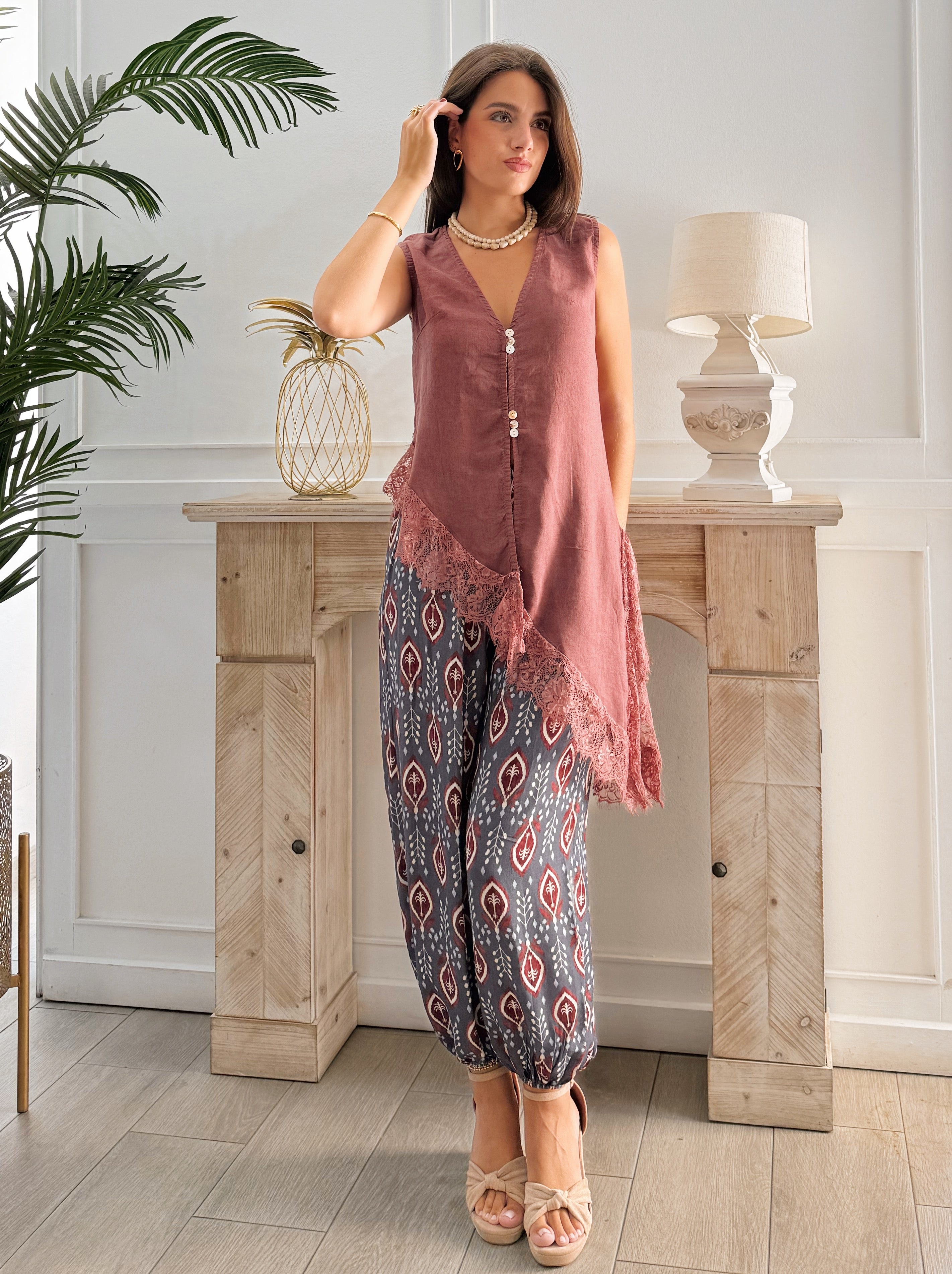 Pantalón Helena Azul