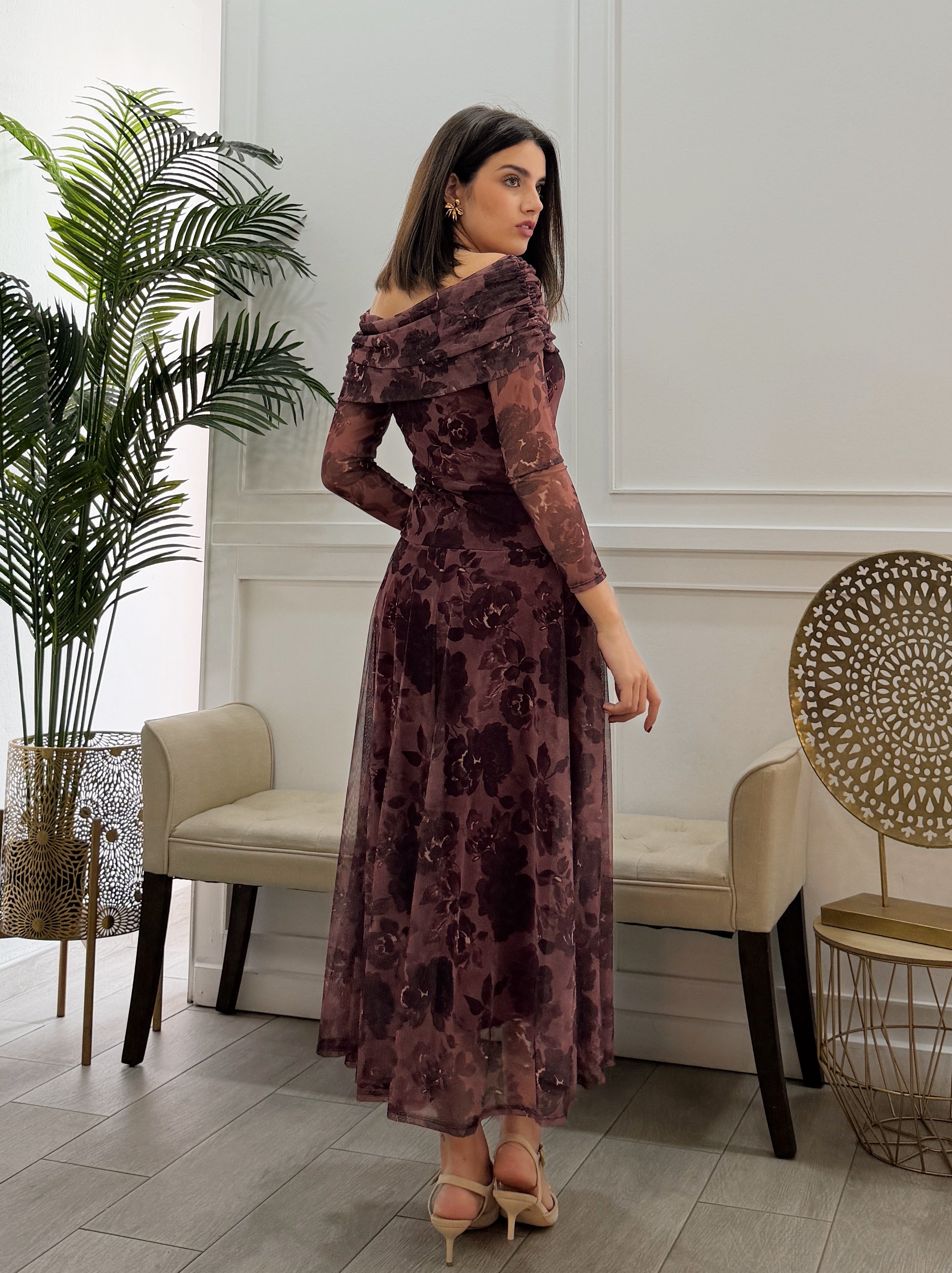 Vestido Julieta Morado
