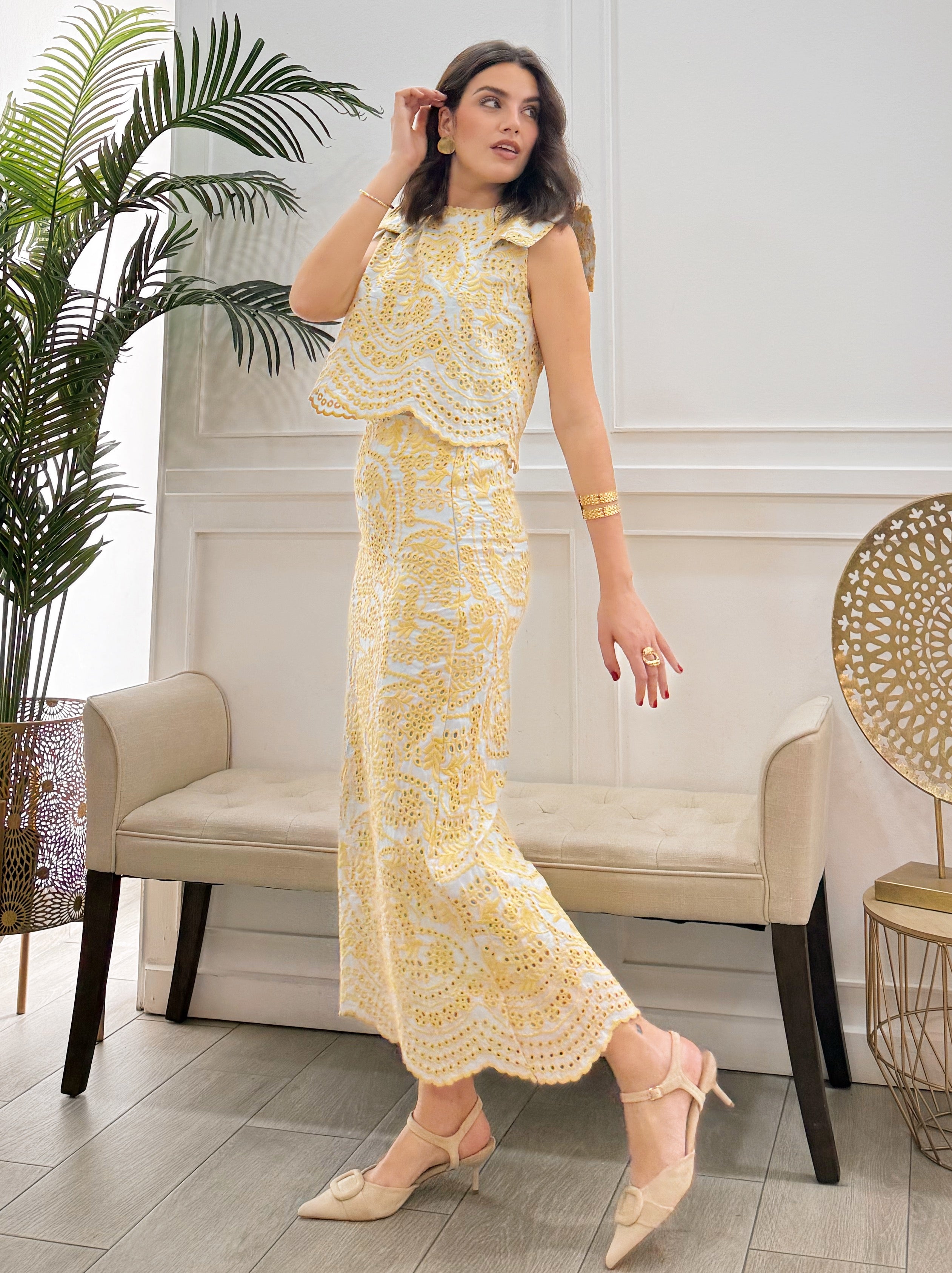 Conjunto Daniela Amarillo
