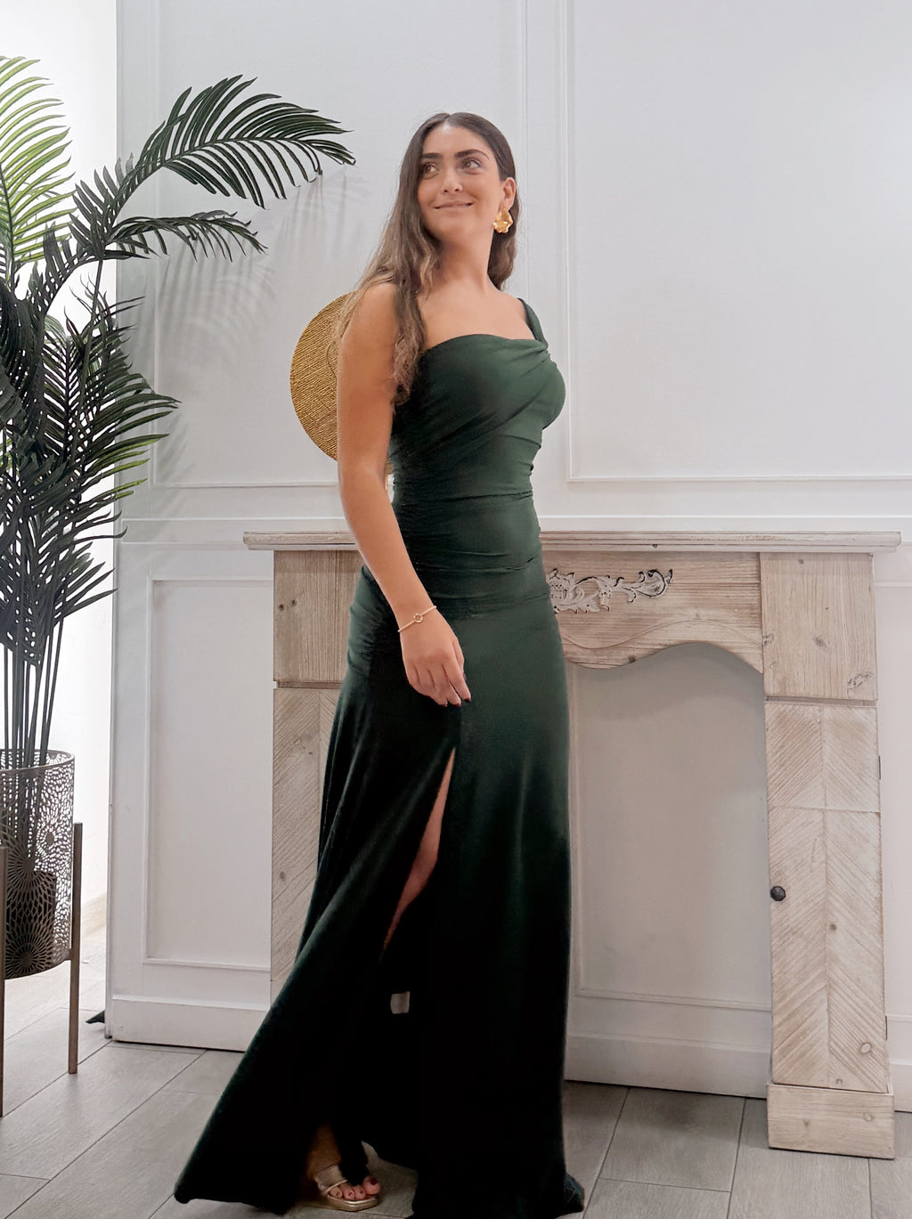 Vestido Martinna Verde Esmeralda