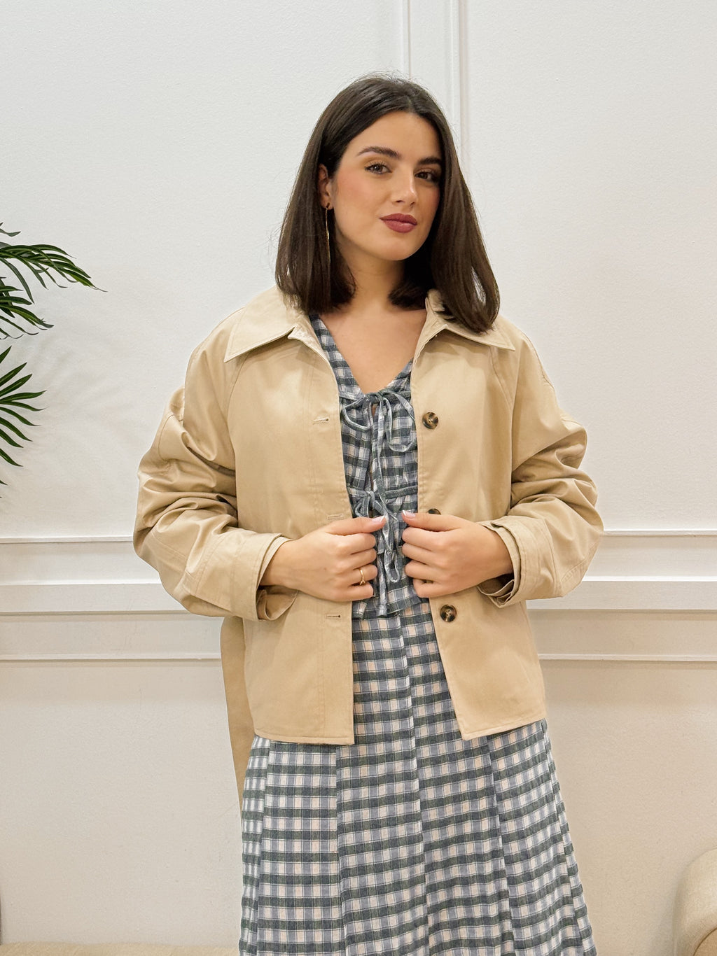 Chaqueta Antonella Beige