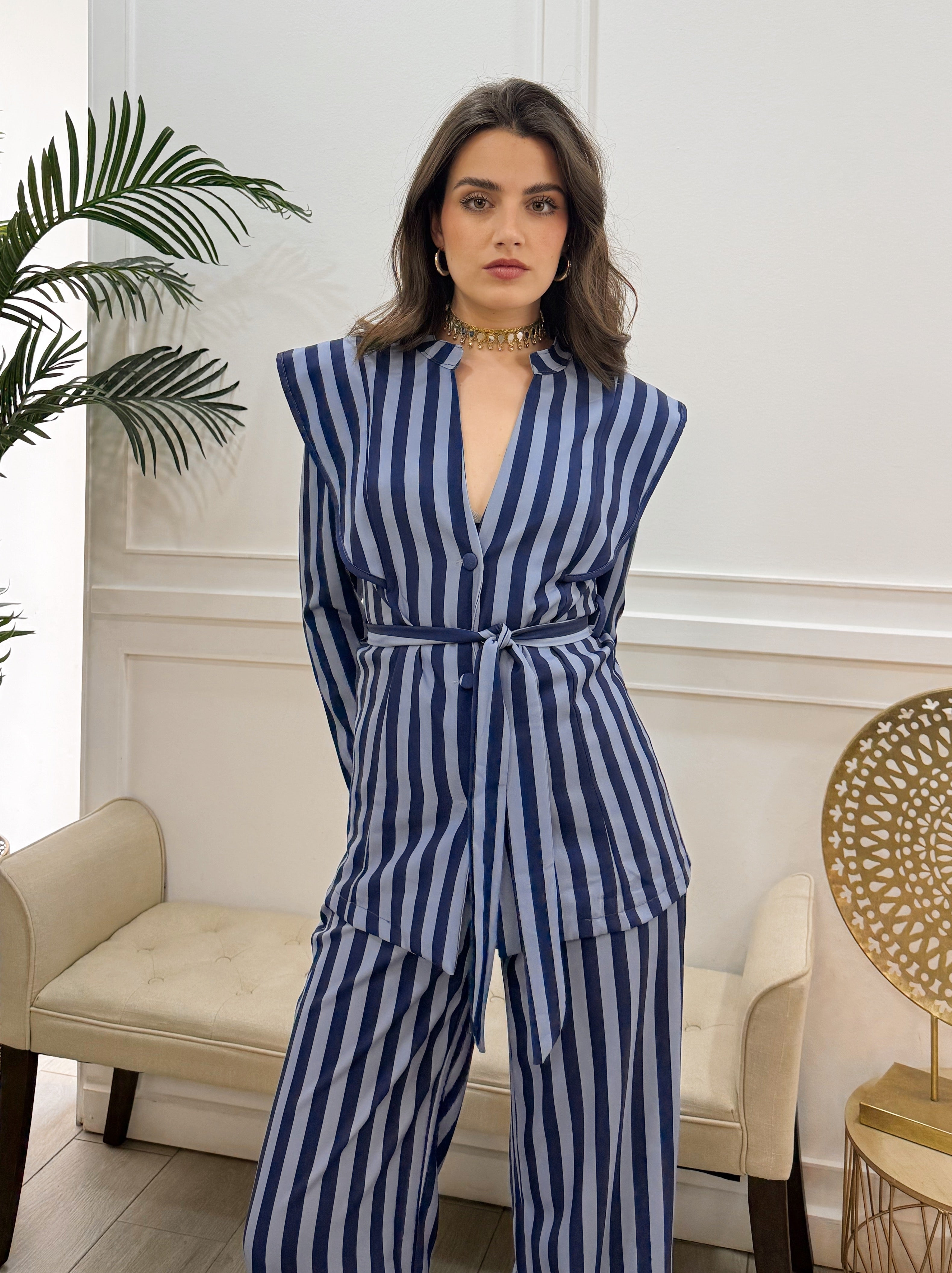 Conjunto Nicole Azul