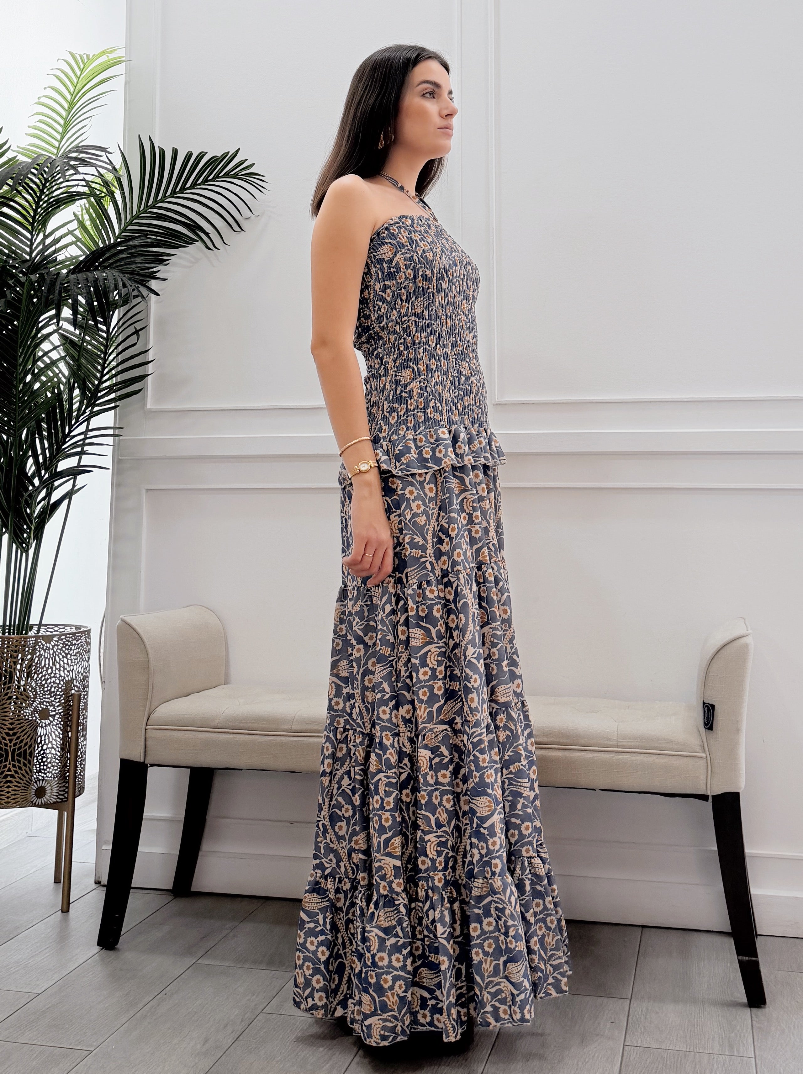 Vestido Candela Azul
