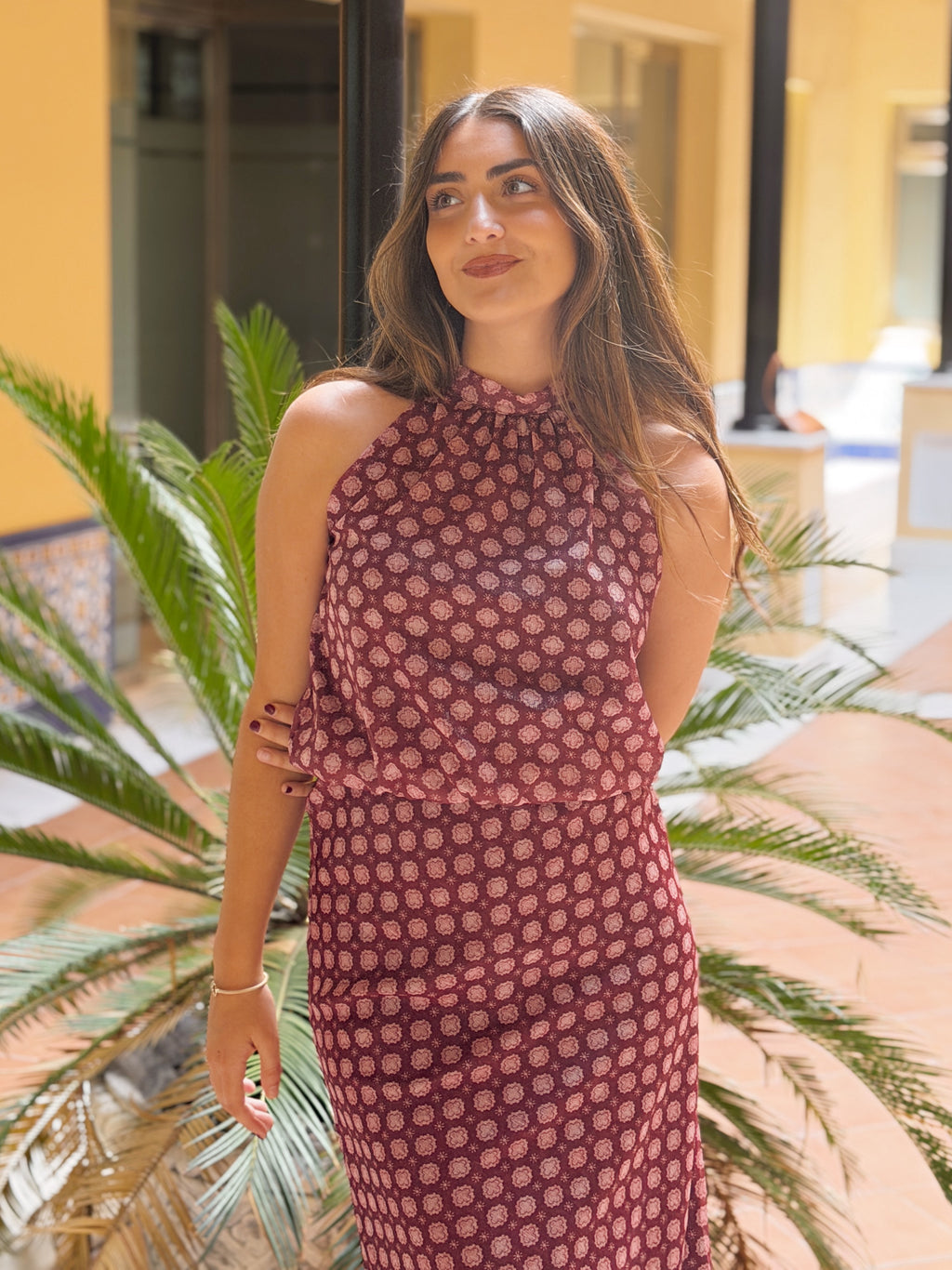 Conjunto Martina Burdeos