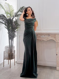 Vestido Cayetana Verde Esmeralda