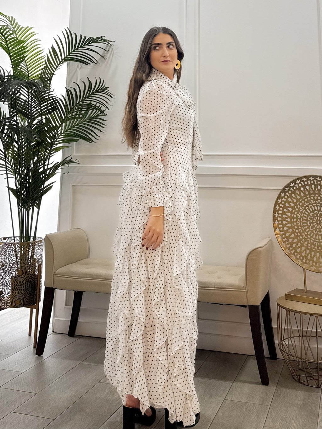 Vestido Rociana Blanco