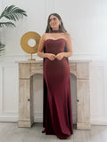 Vestido Carlota Burdeos