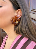 Pendientes Naca Flor