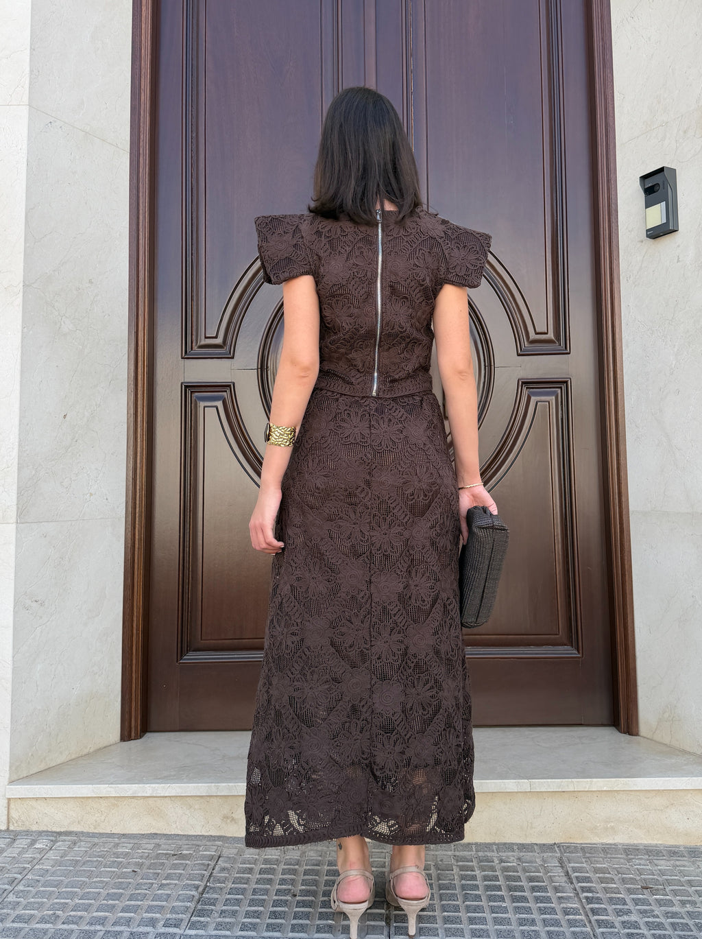 Conjunto Marttina Marrón
