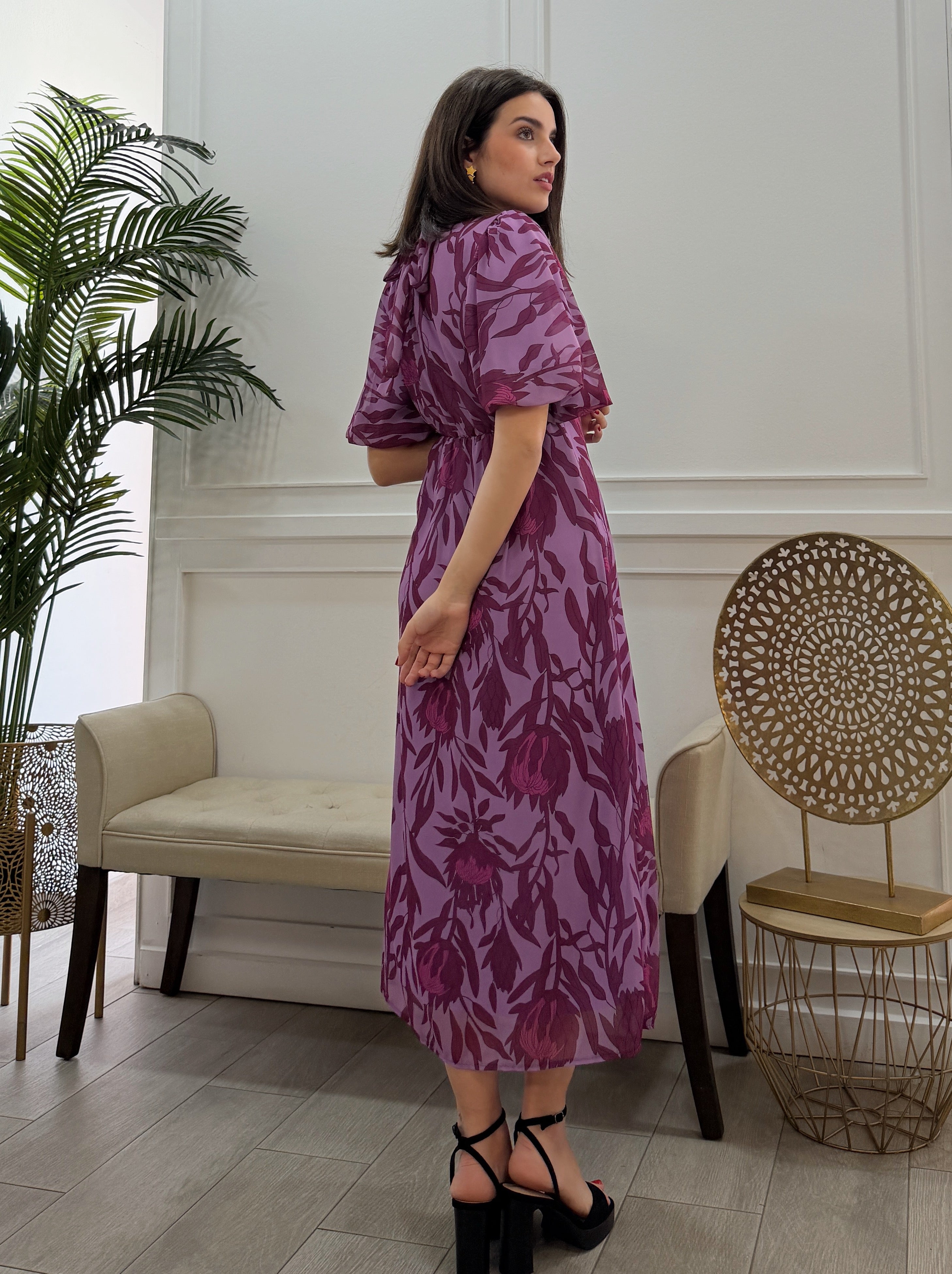 Vestido Susanna Morado