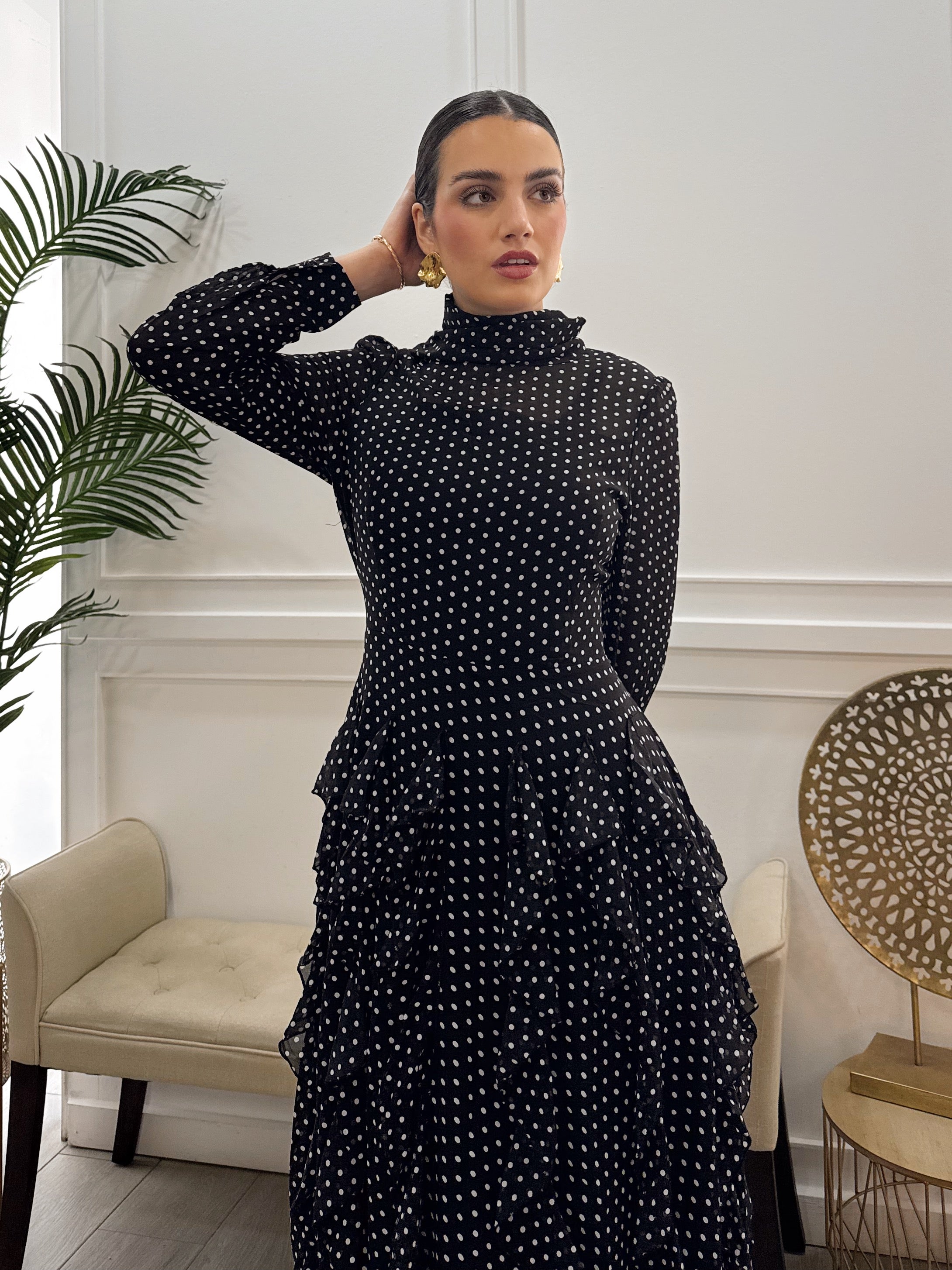 Vestido Rociana Negro