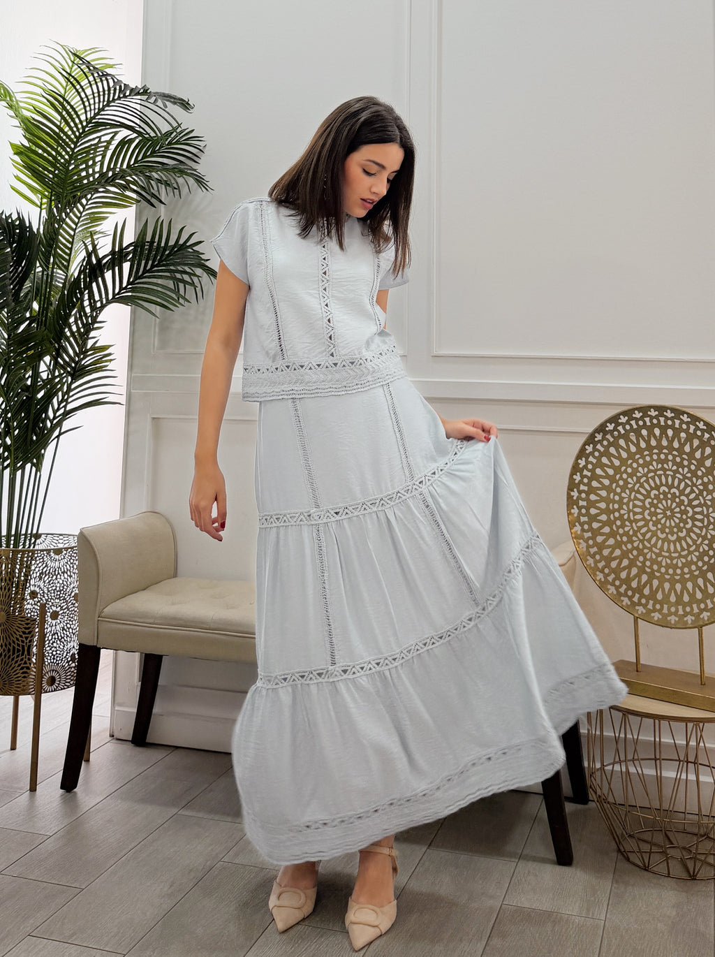 Conjunto Cayetana Celeste