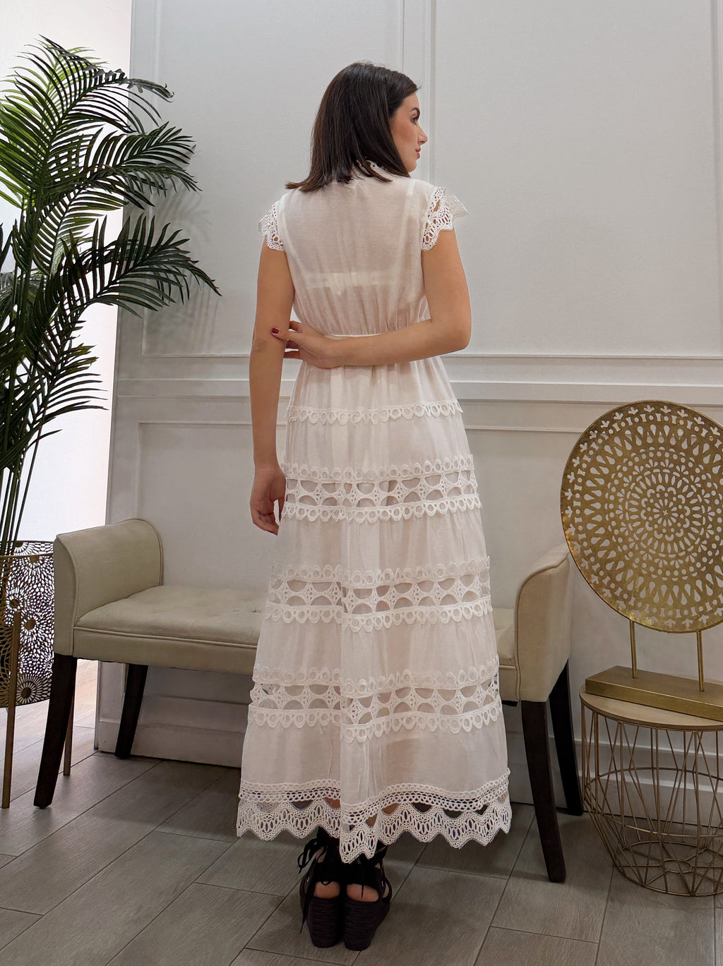 Vestido Atenea Blanco