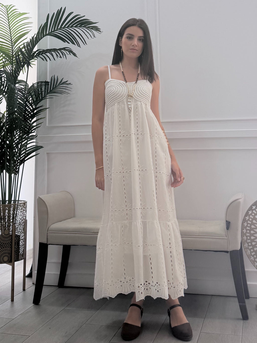 Vestido Paula Blanco