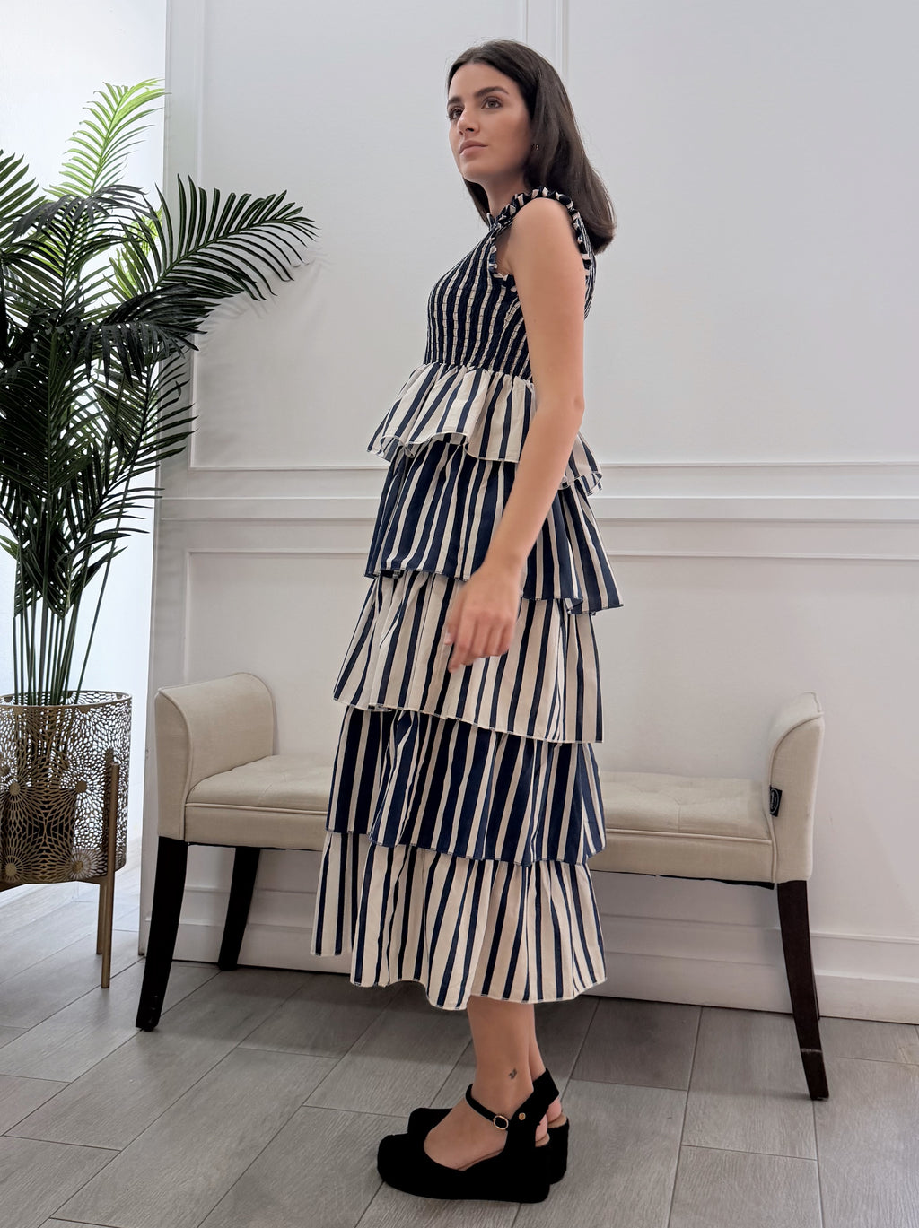 Vestido Antonella Rallas Azul