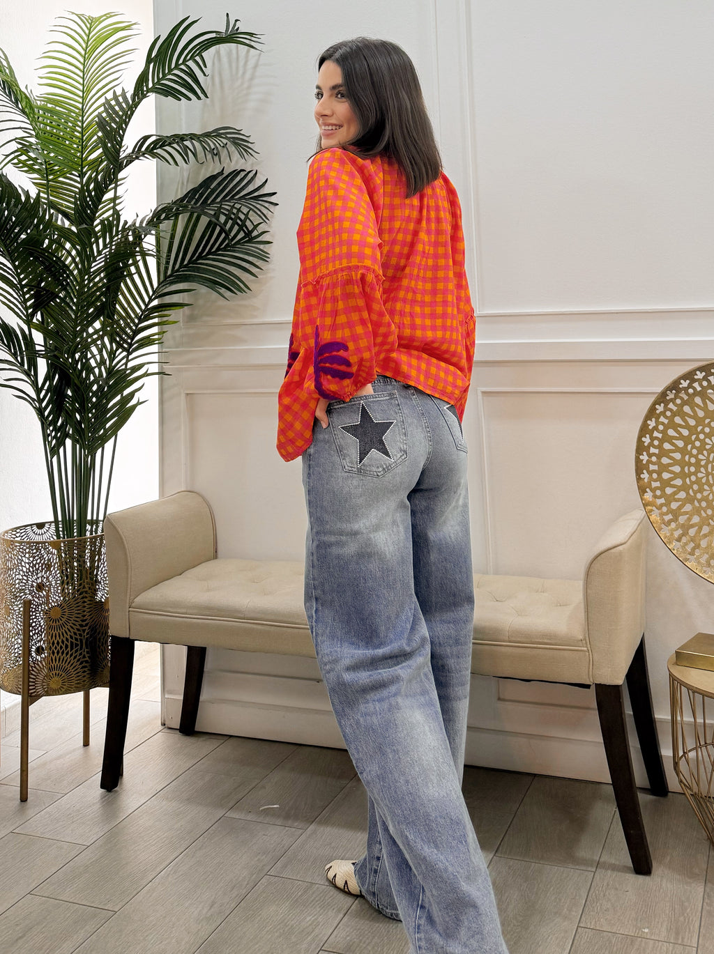 Jeans Bolsillos Estrella