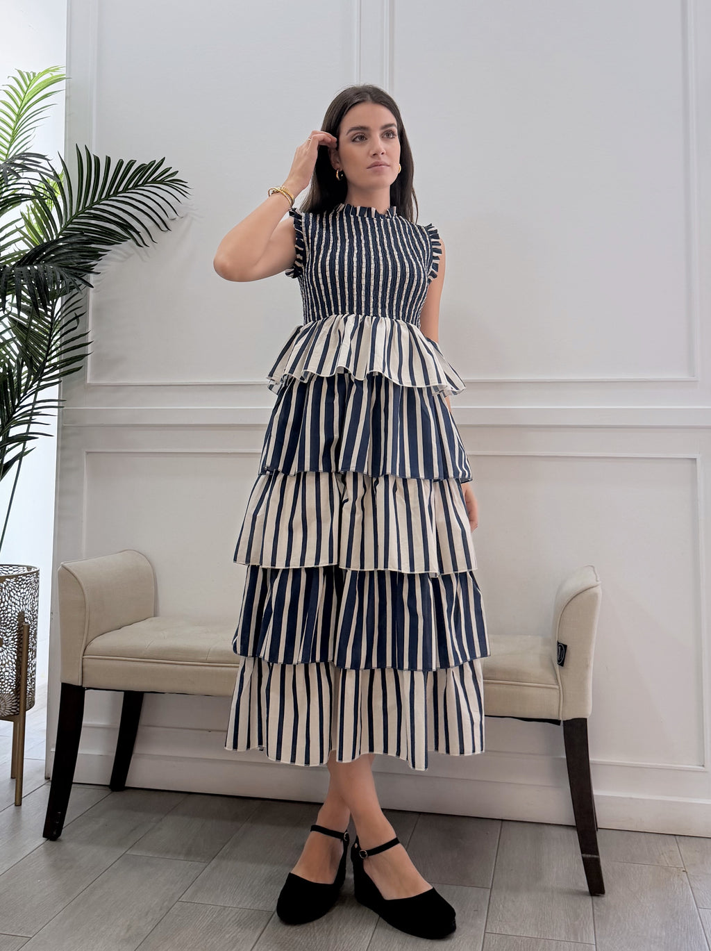 Vestido Antonella Rallas Azul