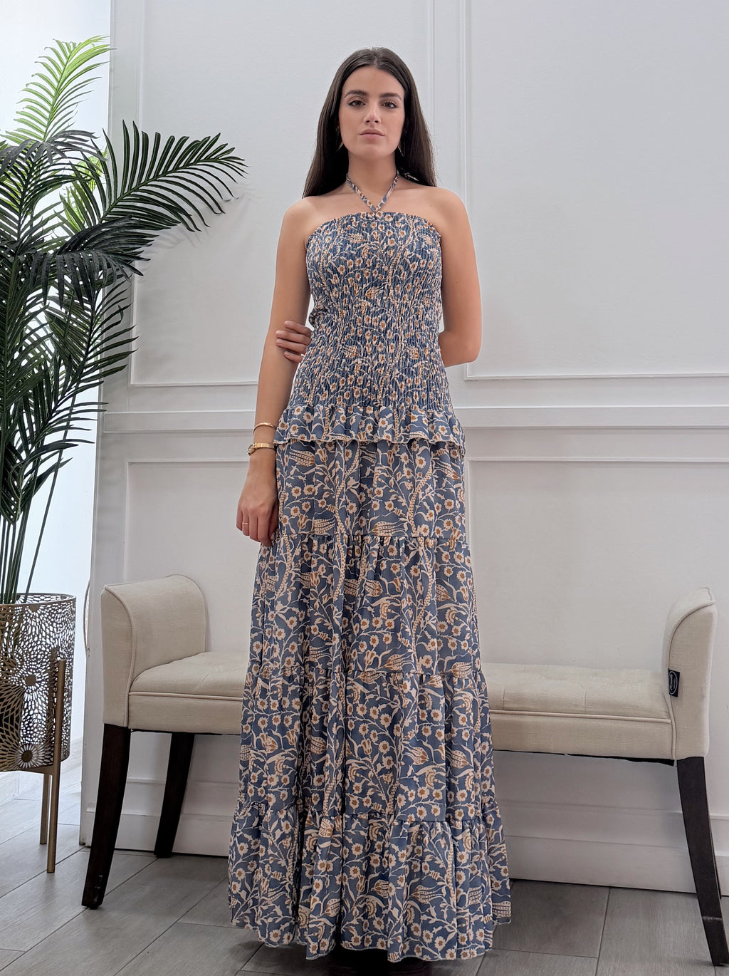 Vestido Candela Azul