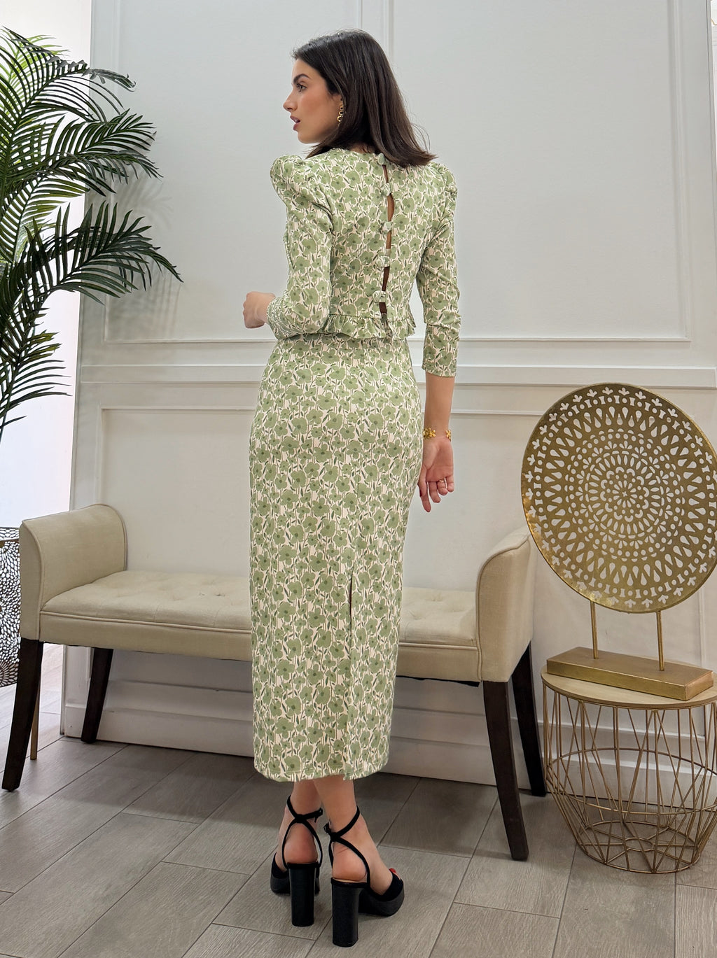 Conjunto Eli Estampado Verde