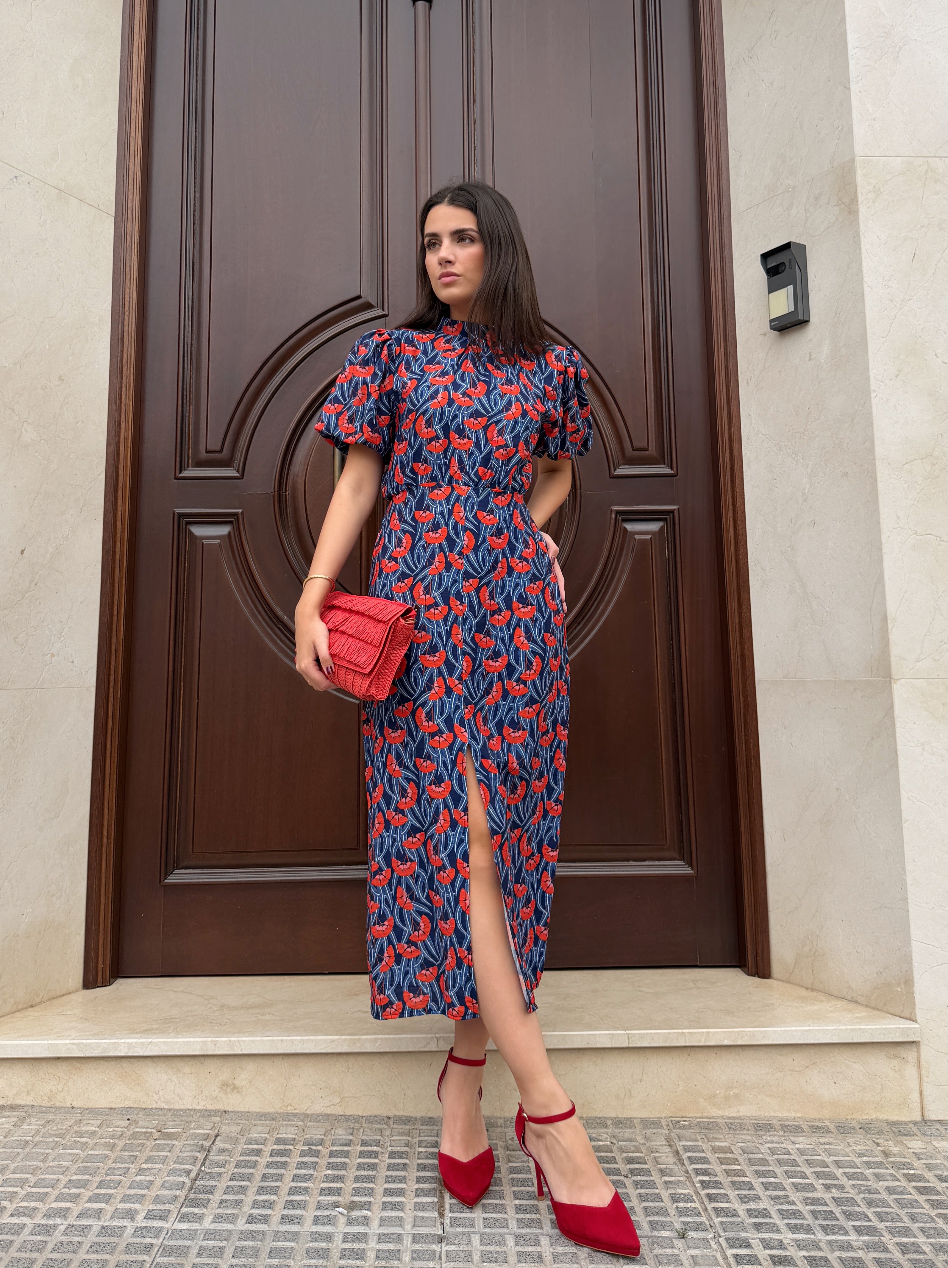 Vestido Carla Azulina