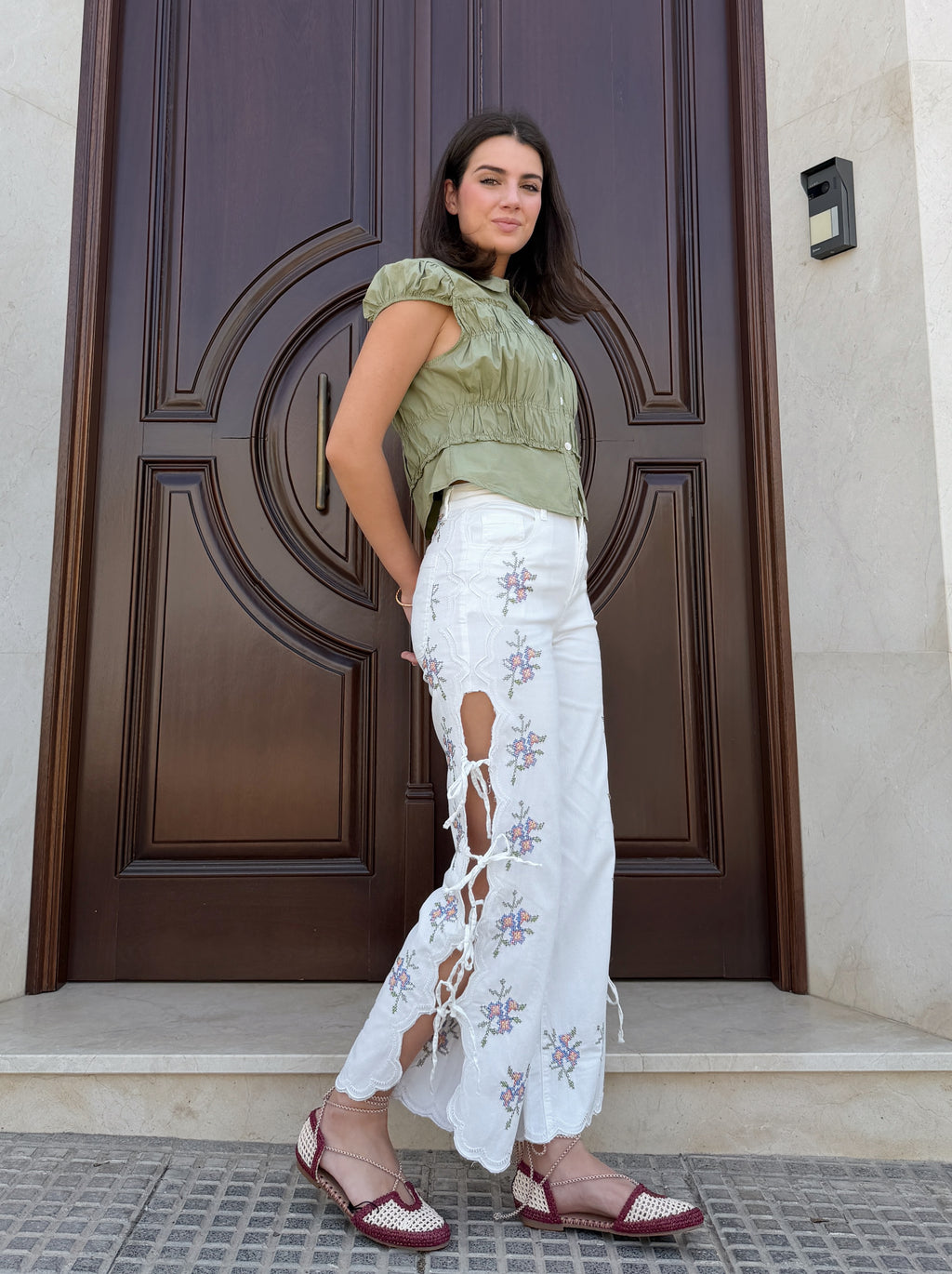 Pantalón Texa Blanco