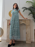 Vestido Olga Turquesa